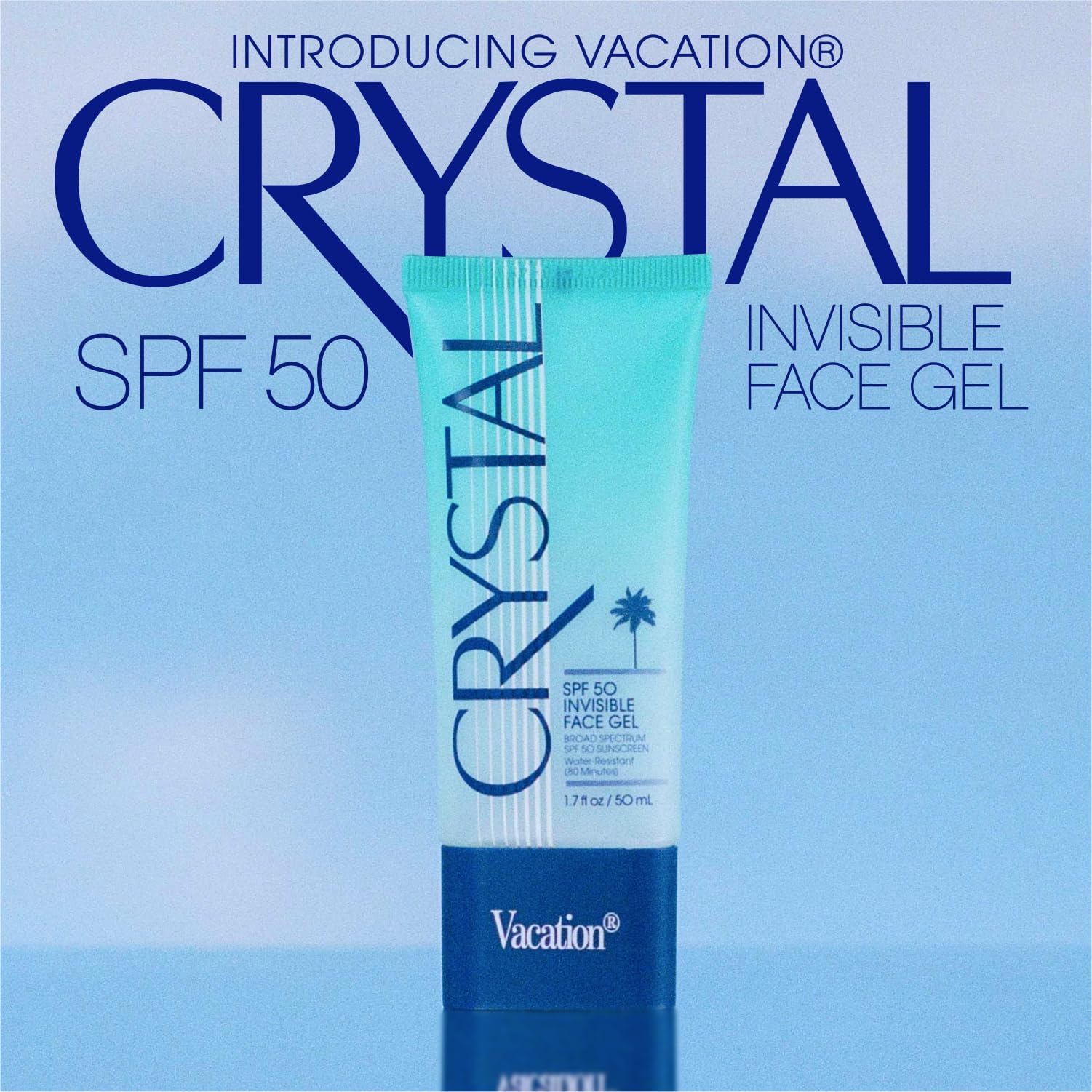 Vacation Crystal SPF 50 Face Gel