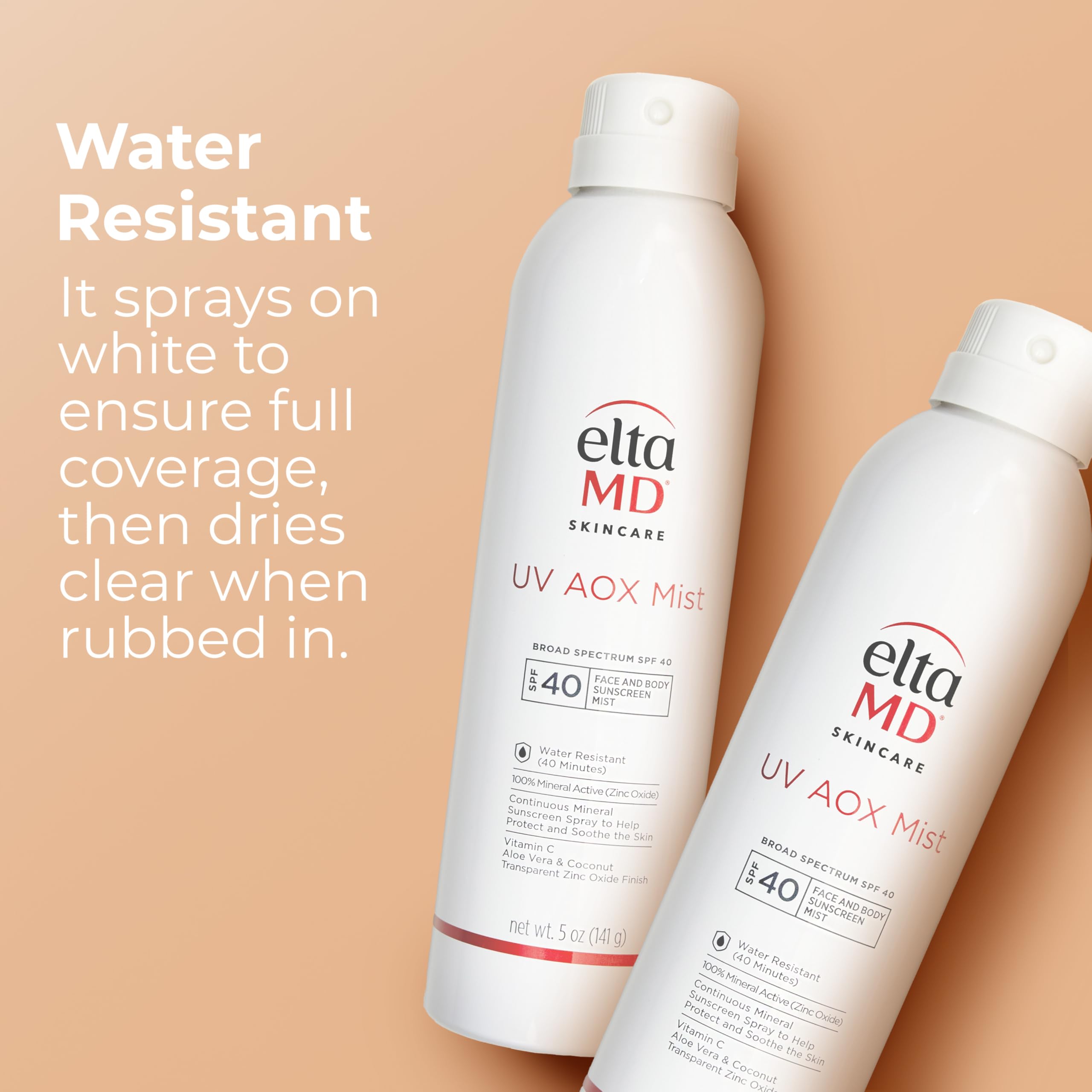 EltaMD UV AOX Mist Mineral Sunscreen Spray SPF 40