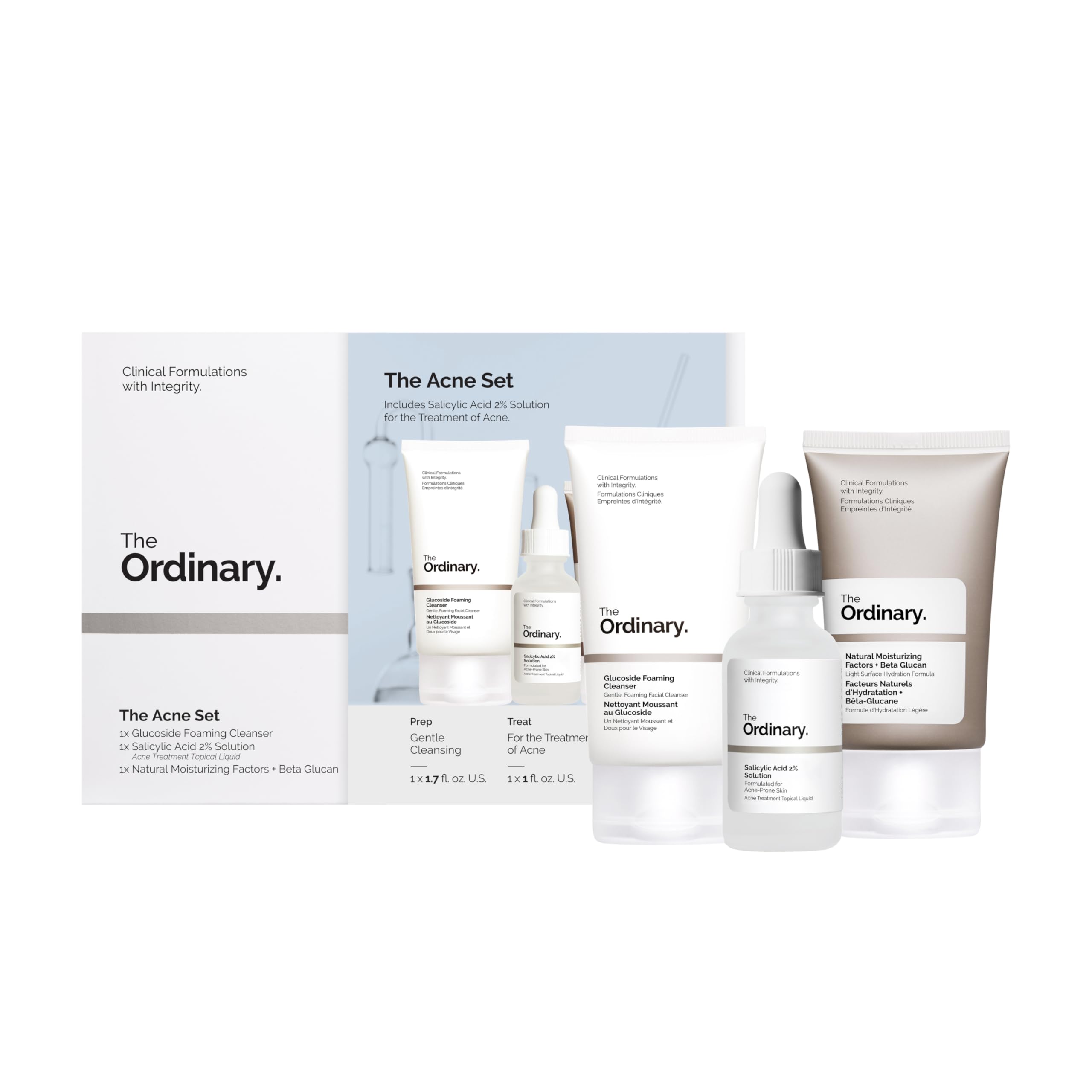 The Acne Set, 3-Step Skin Regimen
