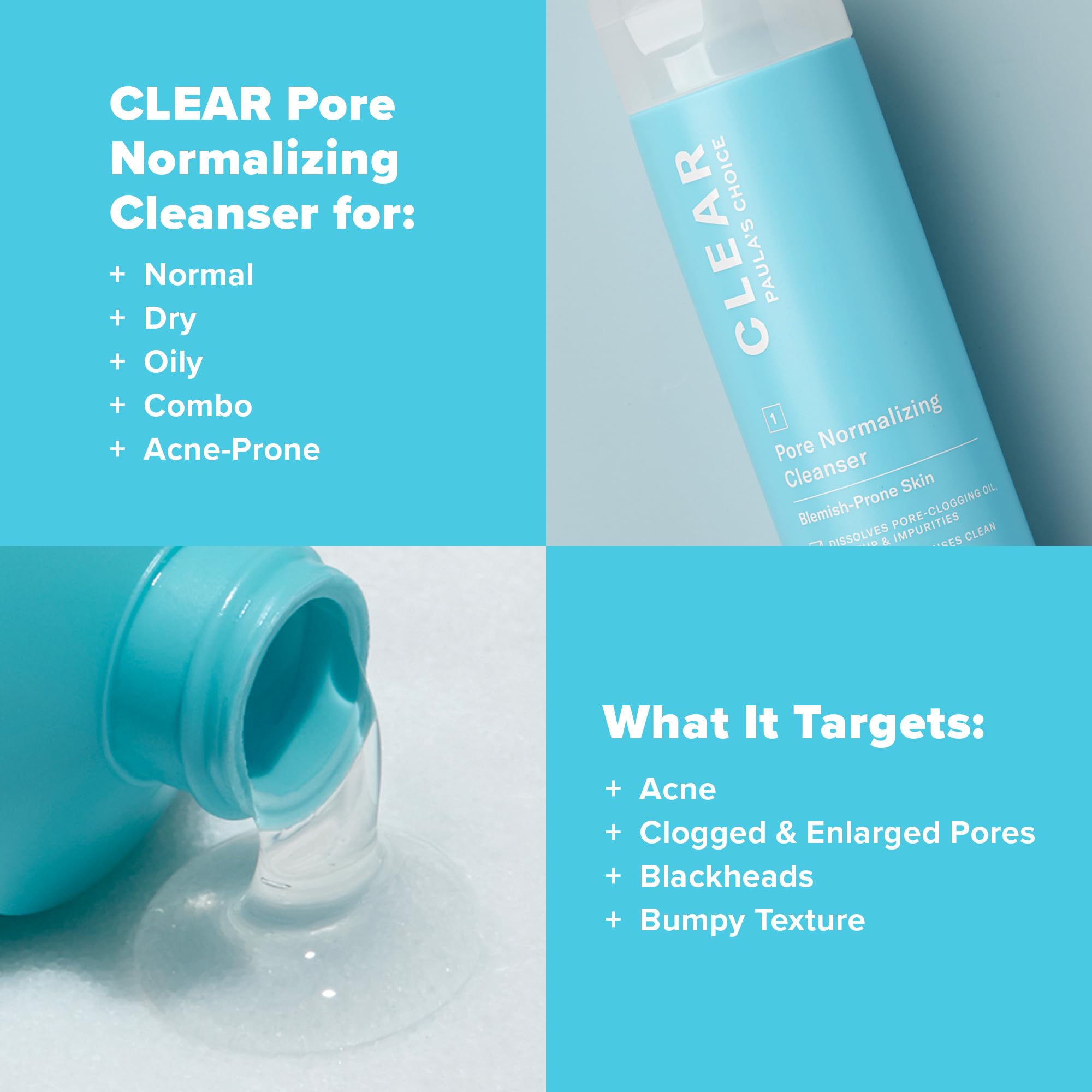 Paula's Choice CLEAR Pore Normalizing Cleanser