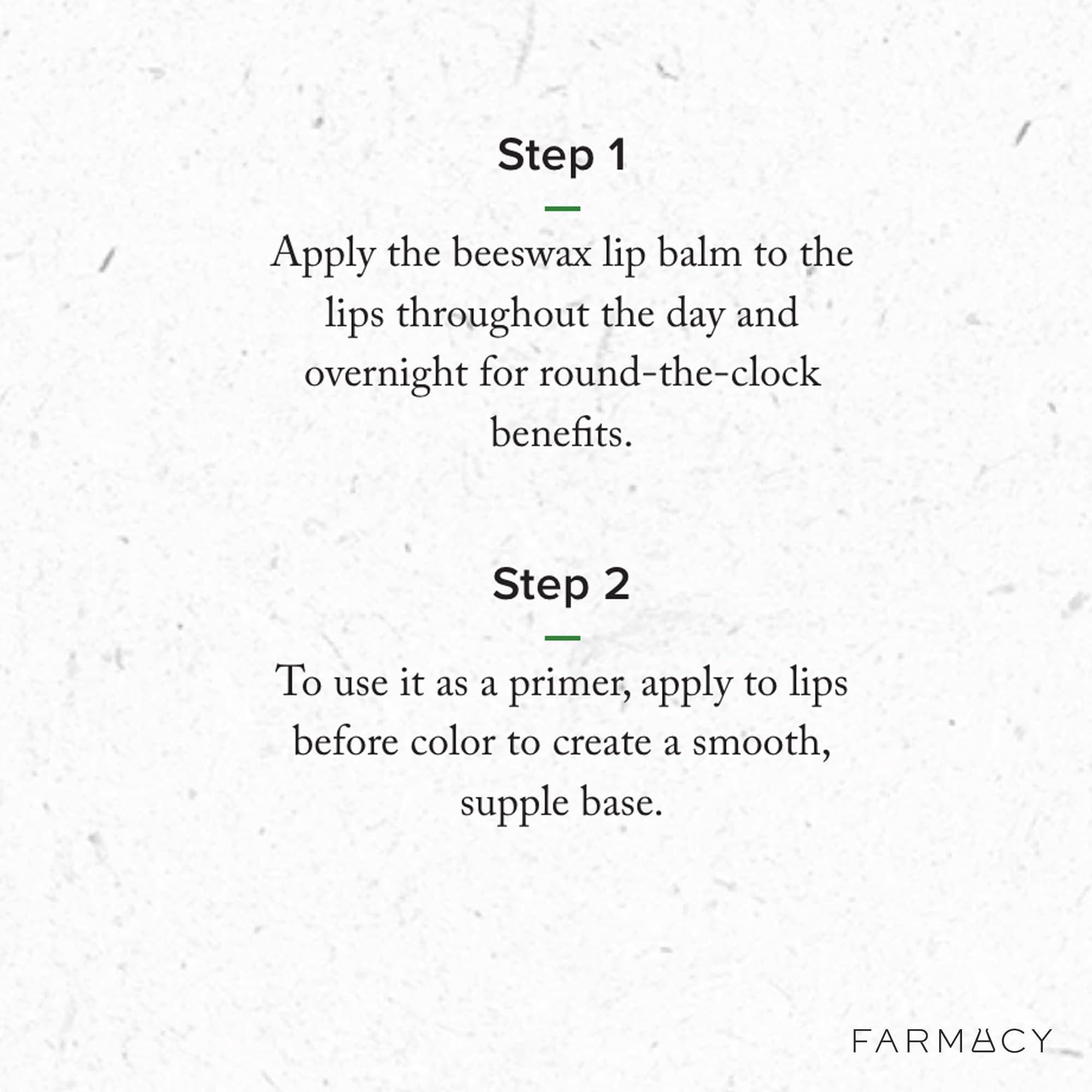 Farmacy Beeswax Lip Balm