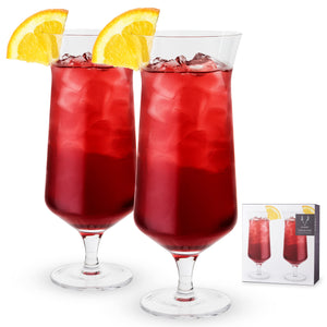 Viski Raye Hurricane Glasses