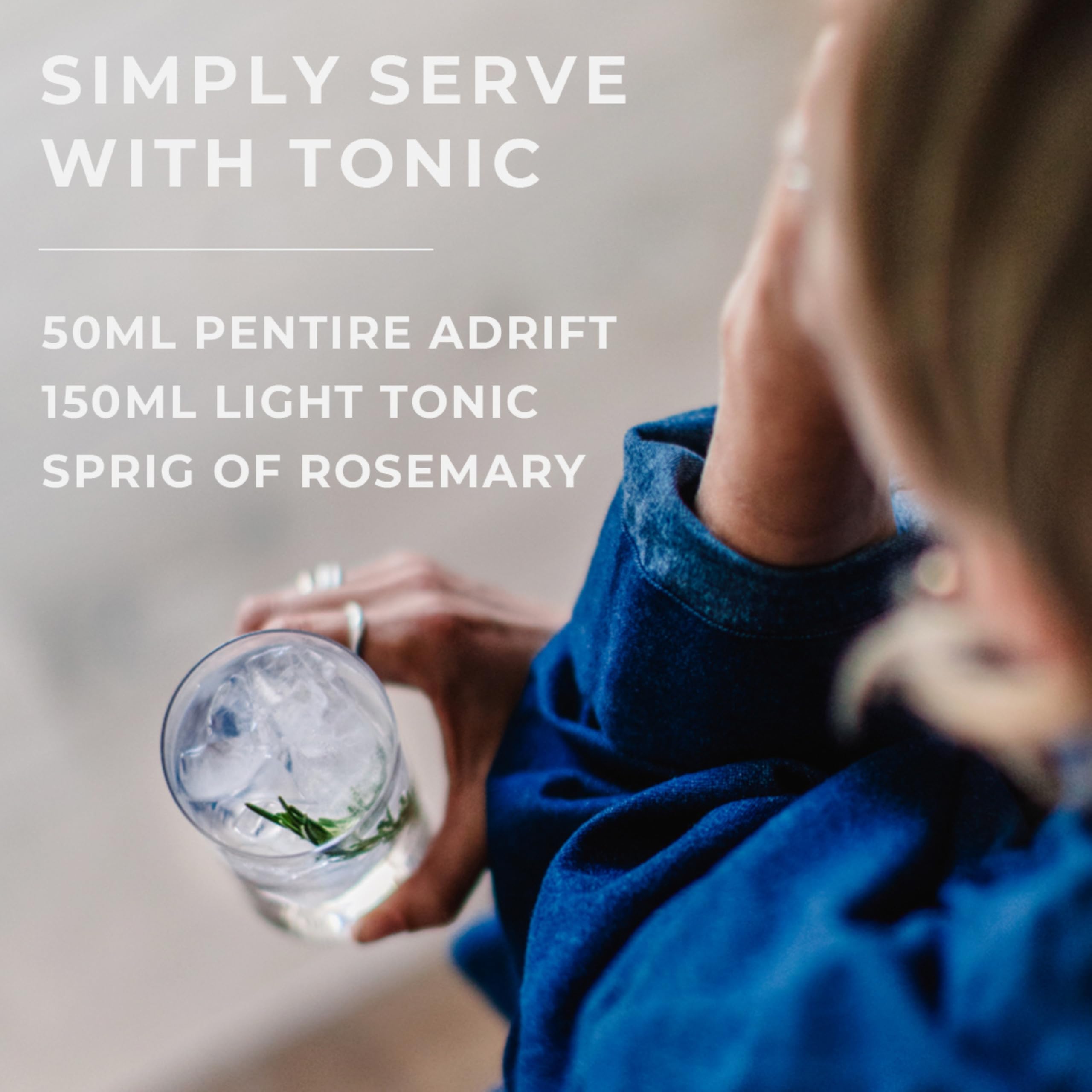 Pentire Adrift 70cl - Botanical Alcohol Free Spirit