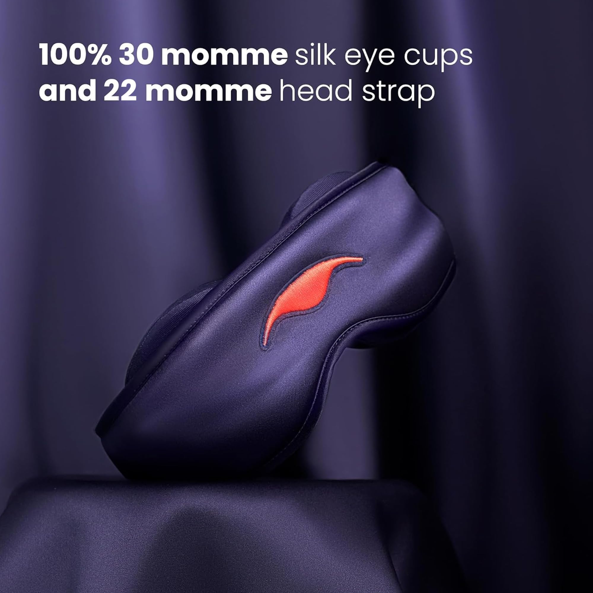 Manta Silk Mask - 100% Blackout Silky Sleep Mask