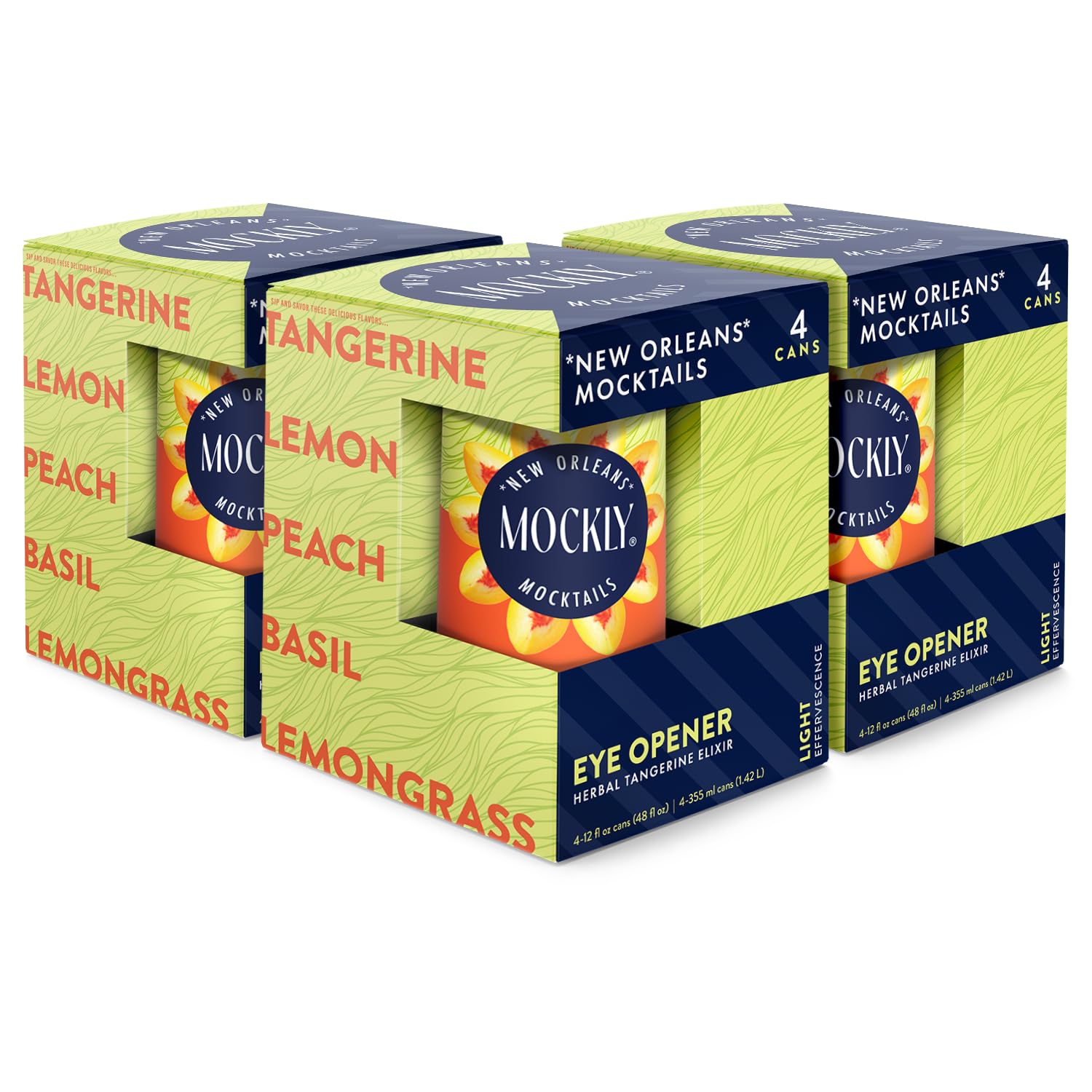 Mockly Booze-Free Cocktail Eye Opener 12 Pack