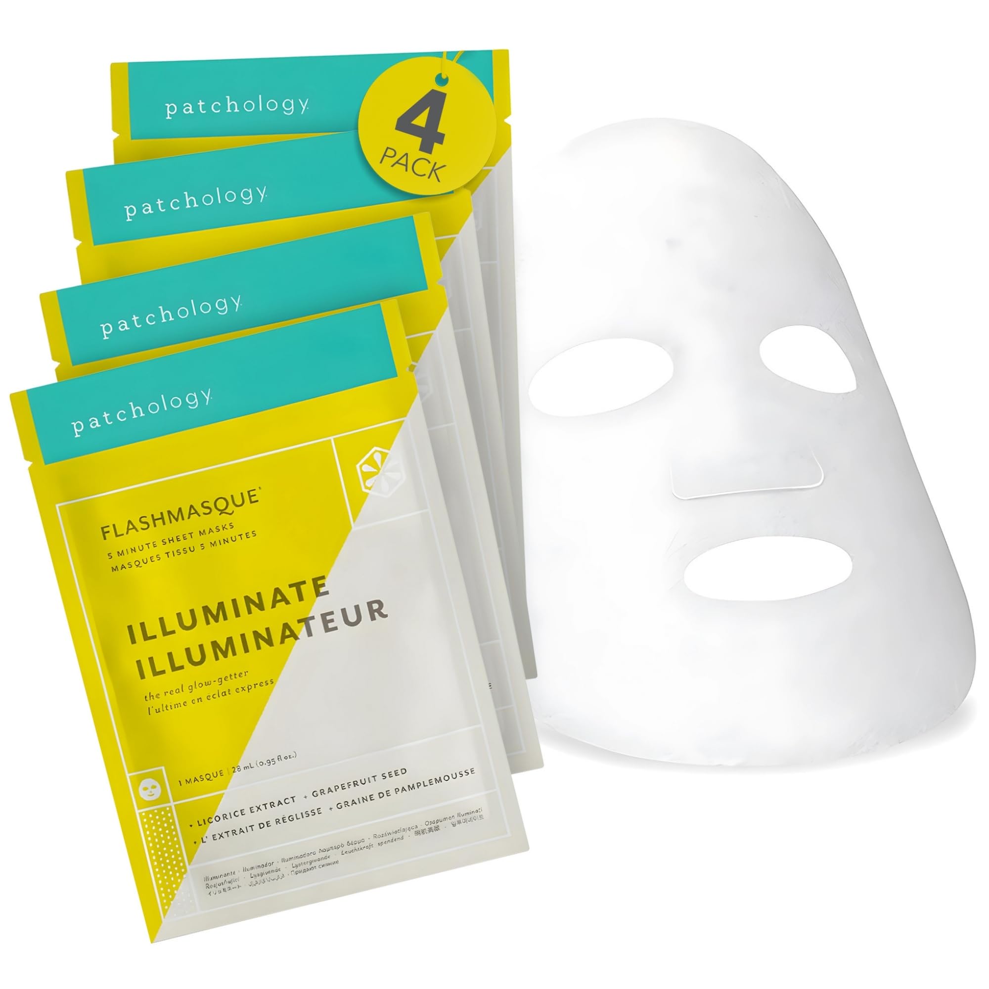 Patchology Illuminating FlashMasque Facial Sheet Mask