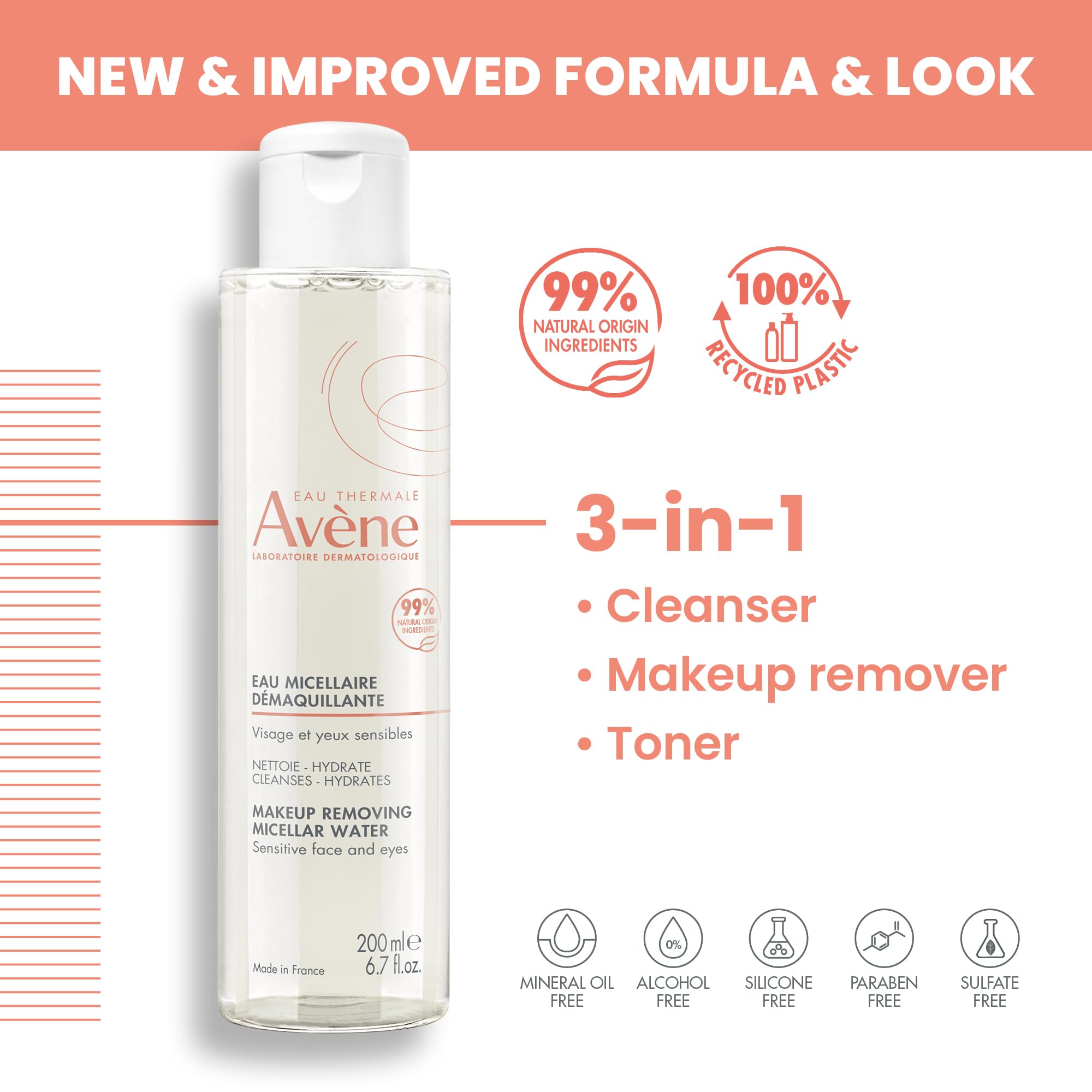 Avène Micellar Lotion Cleansing Water