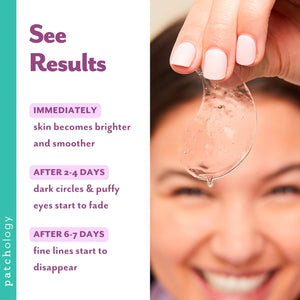 Patchology Serve Chilled Bubbly Eye Gels