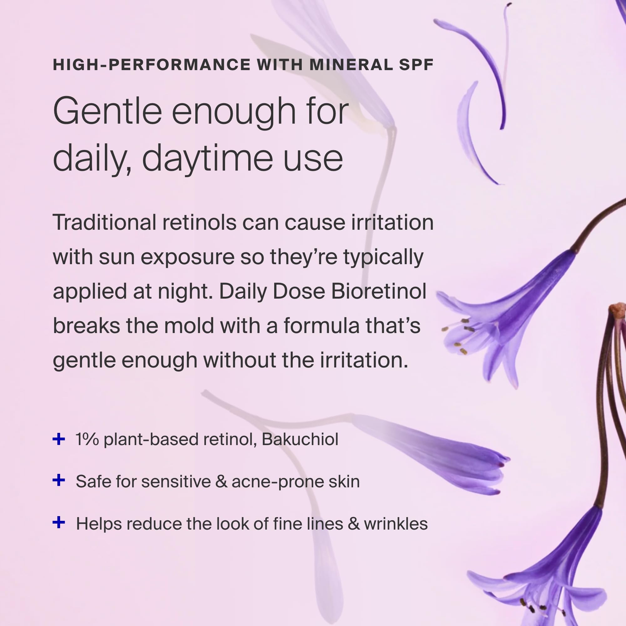 Supergoop! Daily Dose Bioretinol + Mineral SPF 40 with Bakuchiol