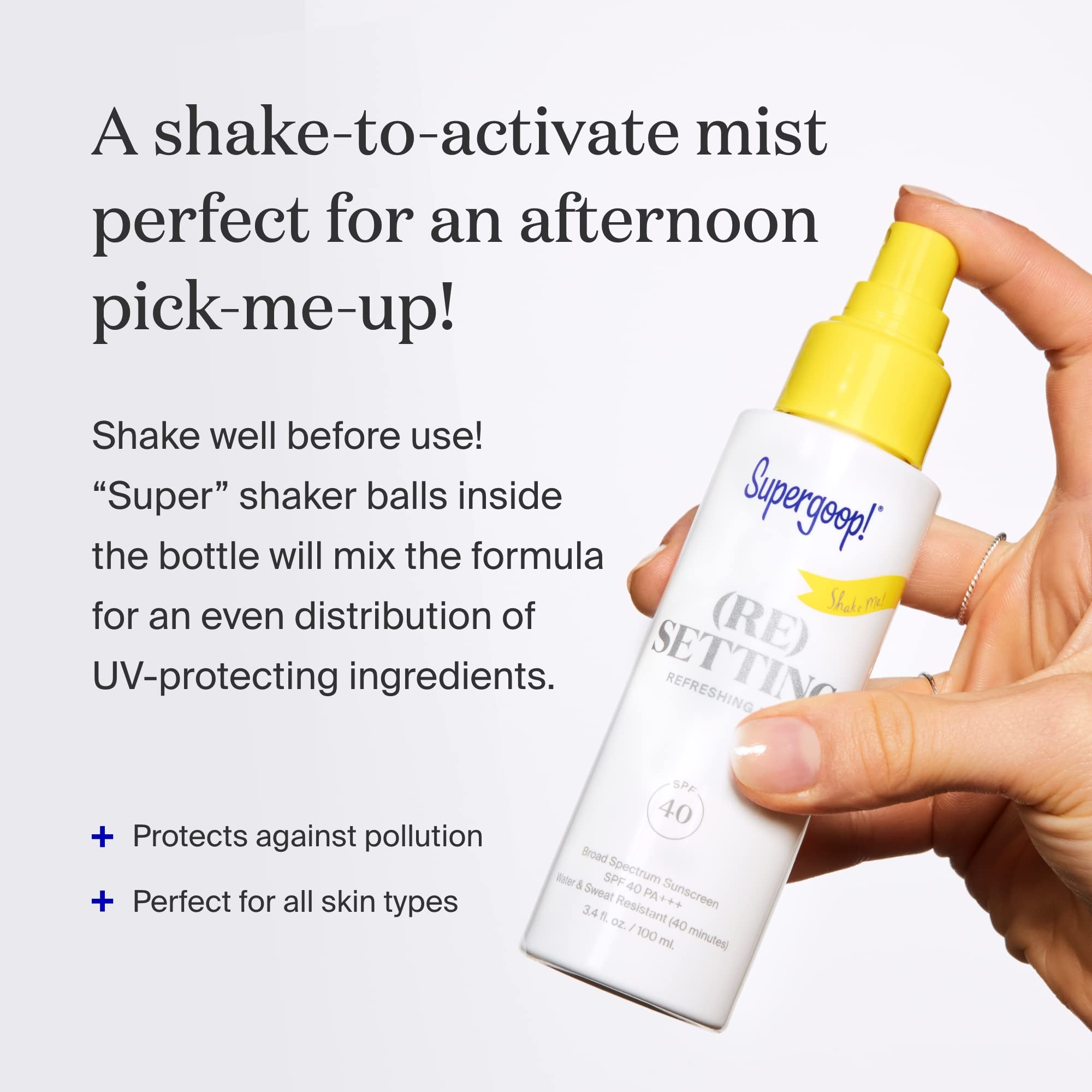 Supergoop! (Re)setting Refreshing Mist