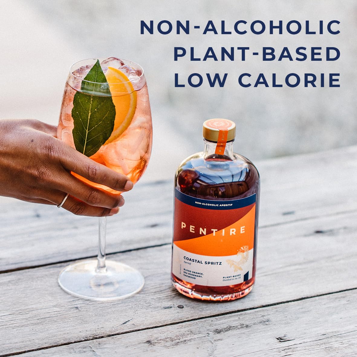 Pentire Coastal Spritz 70cl - Botanical Alcohol Free Aperitif