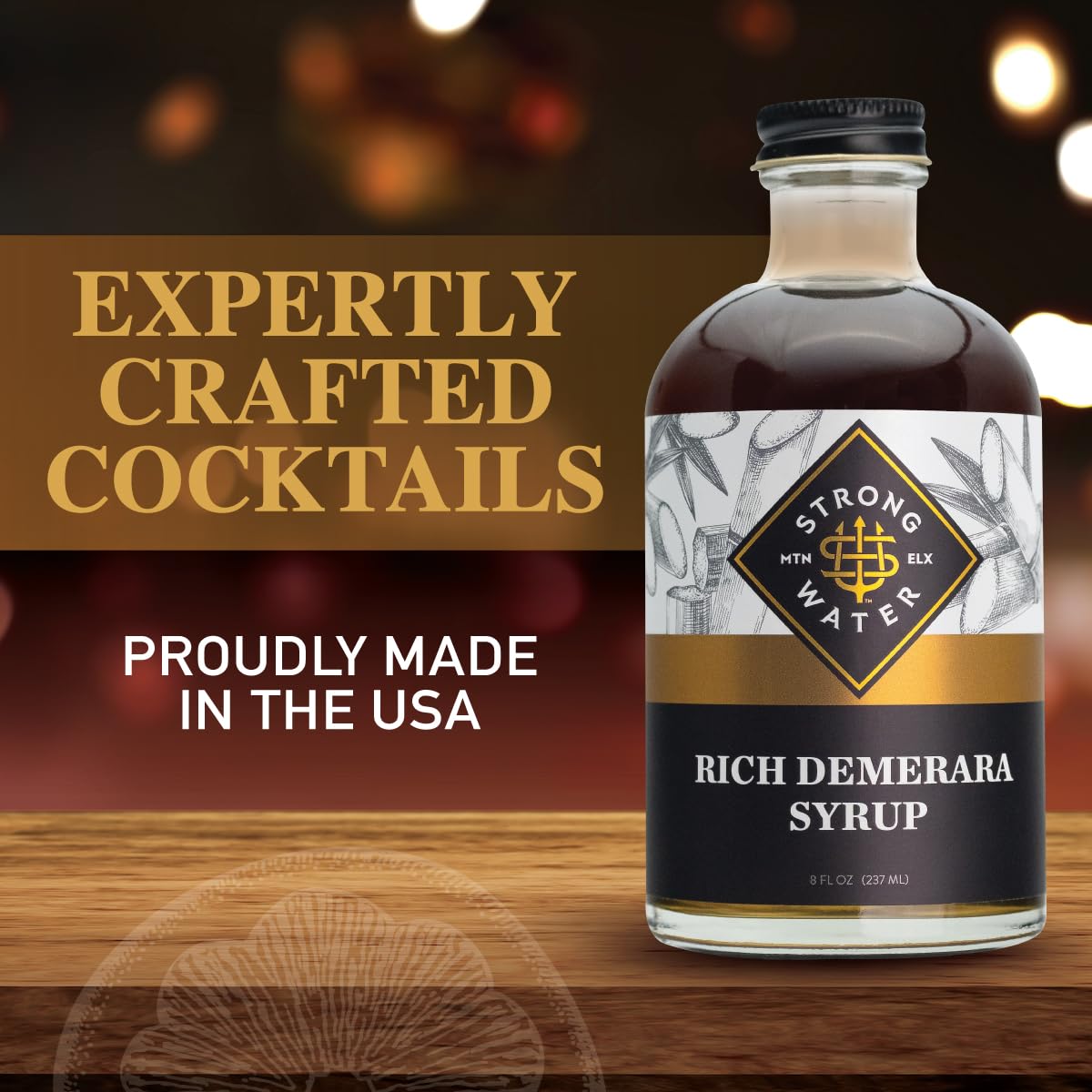 Strongwater Rich Demerara Syrup