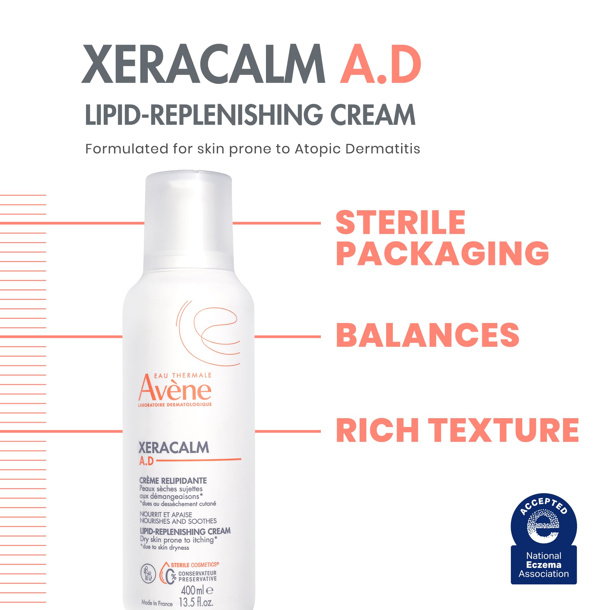 Avene XeraCalm A.D Lipid-Replenishing Cream