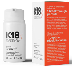 K18 Full-Size Leave-In Molecular Hair Mask