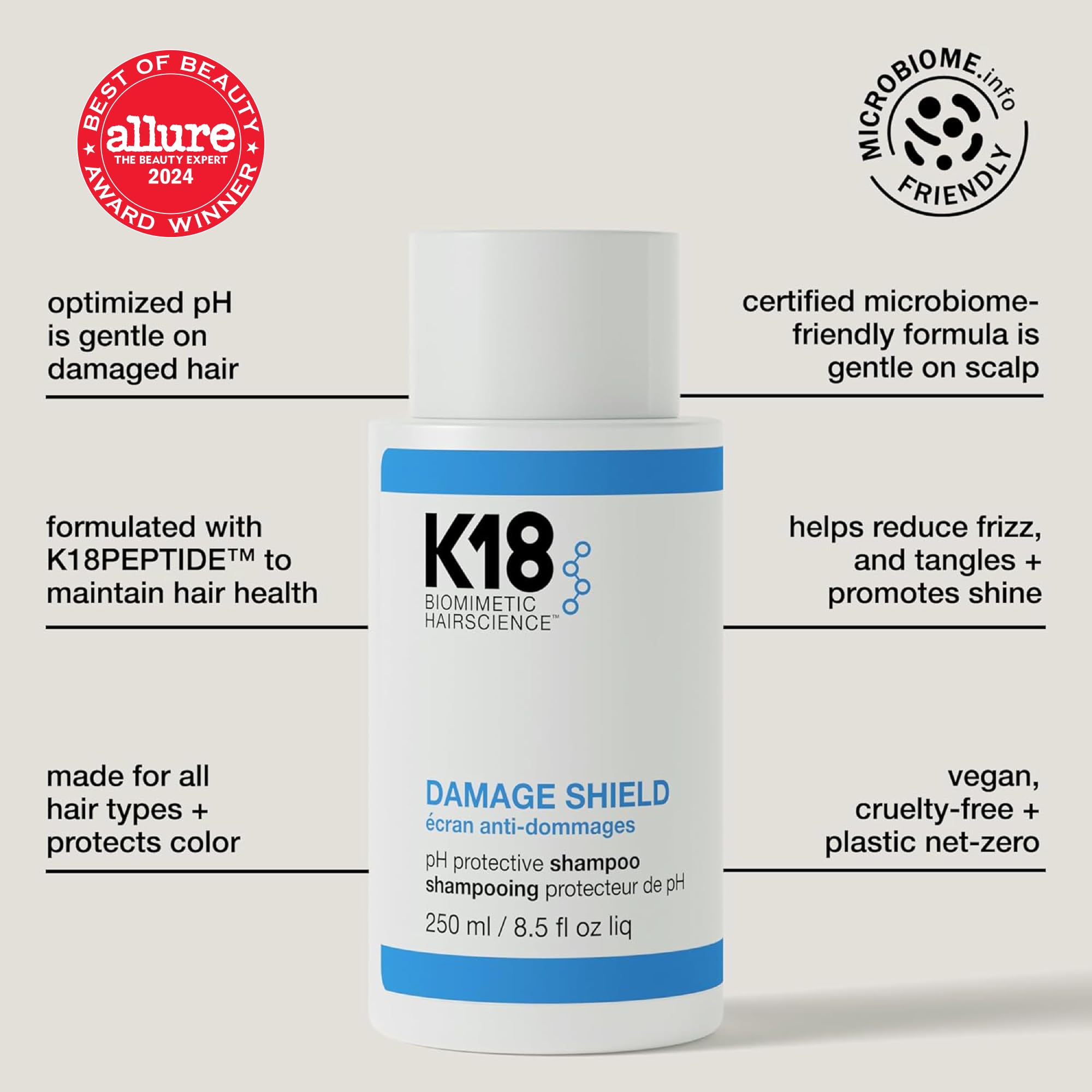 K18 Damage Shield Protective Shampoo