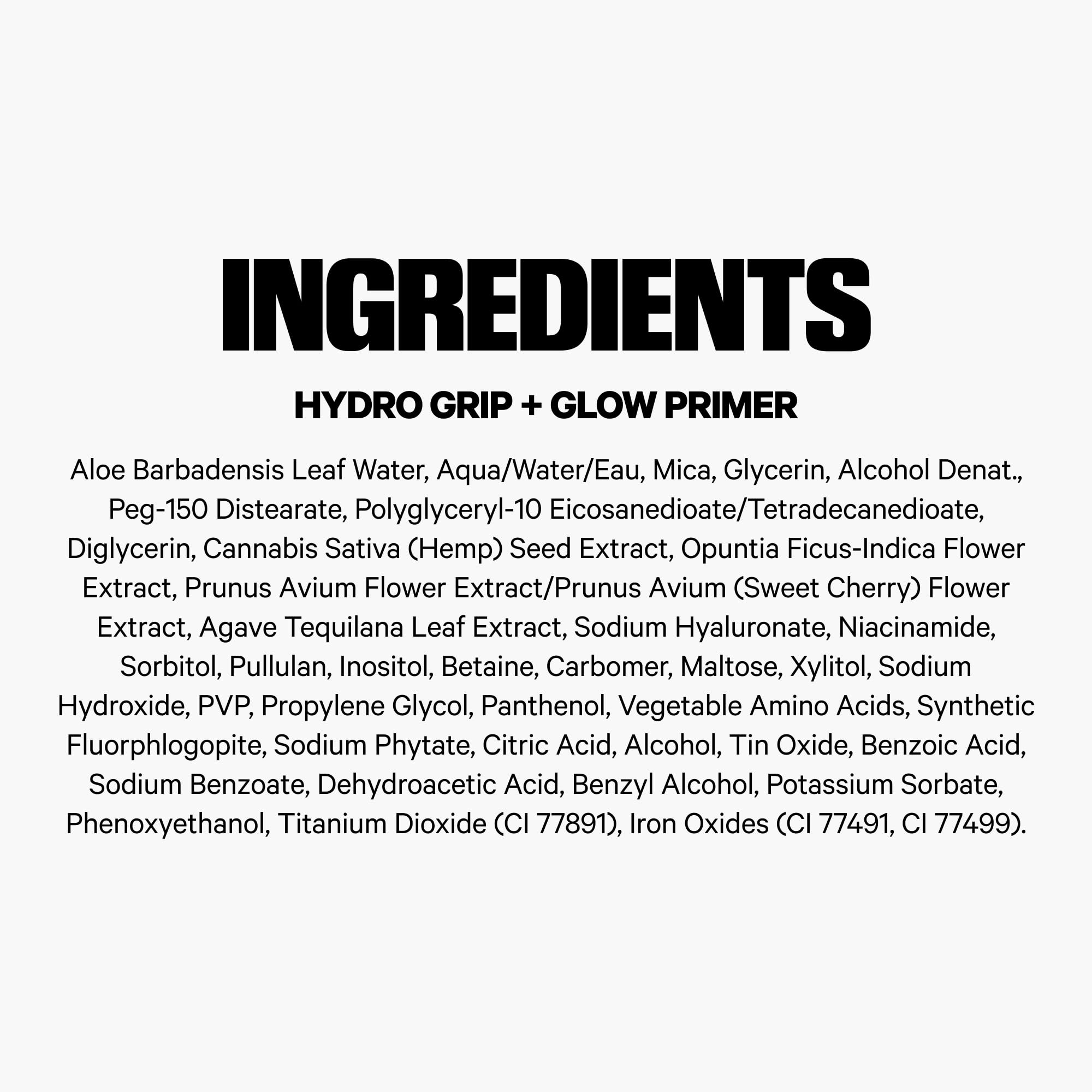Milk Makeup Hydro Grip + Glow Primer with Hyaluronic Acid