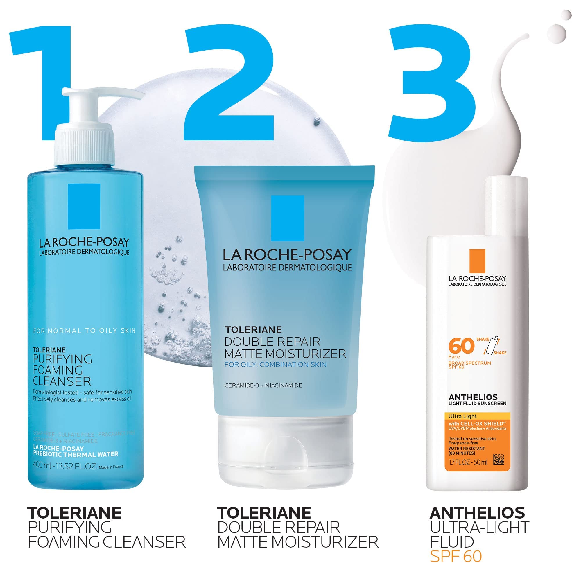 La Roche-Posay Anthelios Light Fluid Facial Sunscreen SPF 60