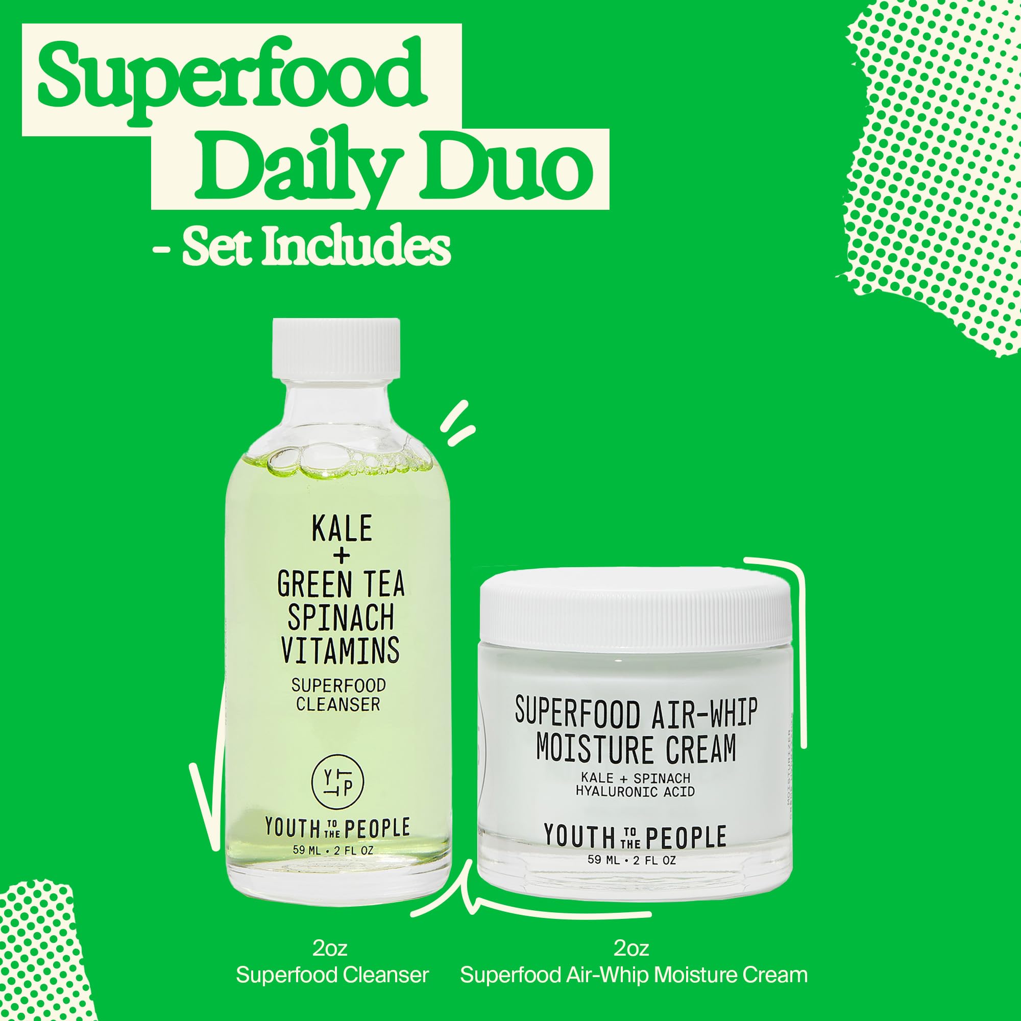 Youth To The People Superfood Daily Duo Kit - Travel Size