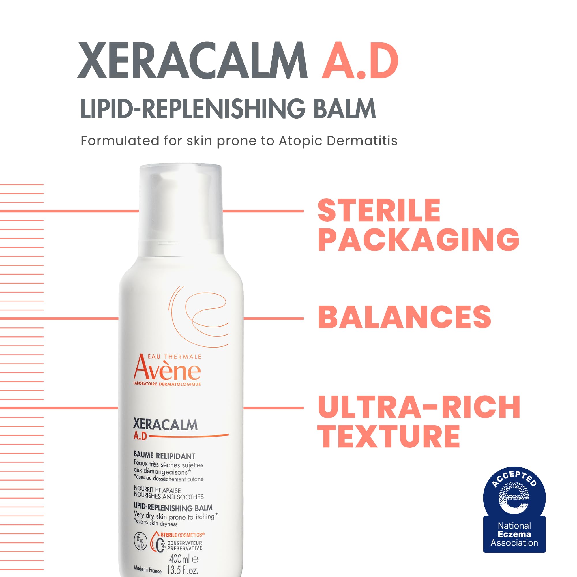 Avène XeraCalm A.D Lipid-Replenishing Balm