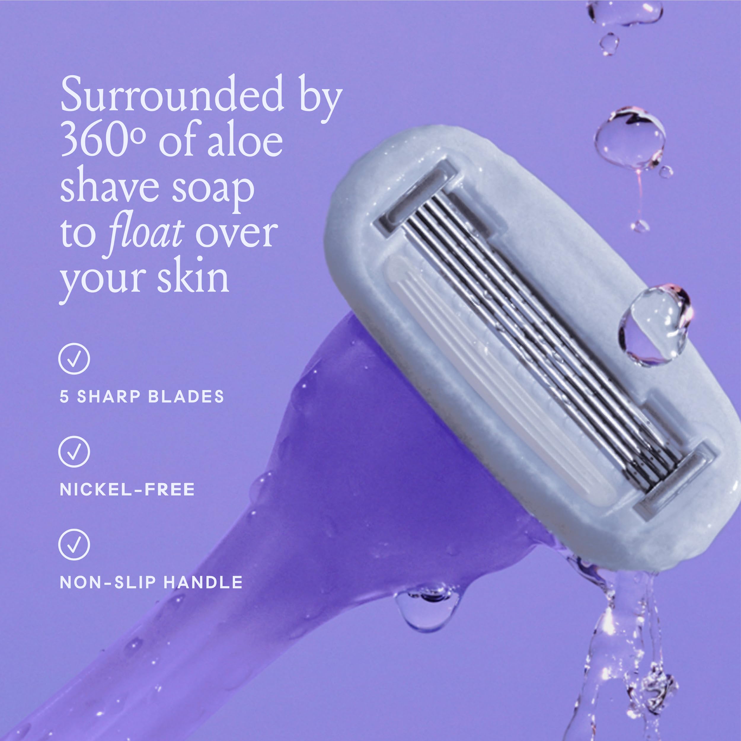 Billie Razors for Women Shave Kit – Moonbeam