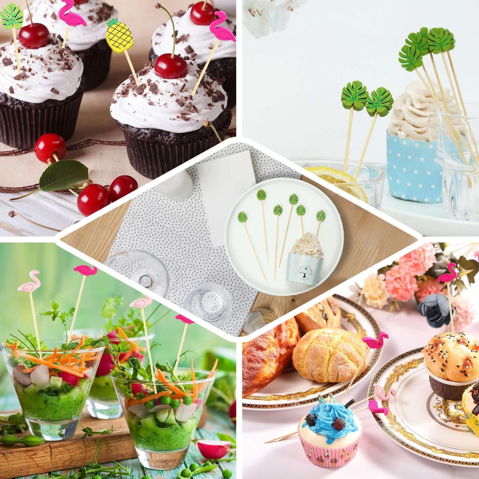 Efavormart Tropical Leaf Party Picks