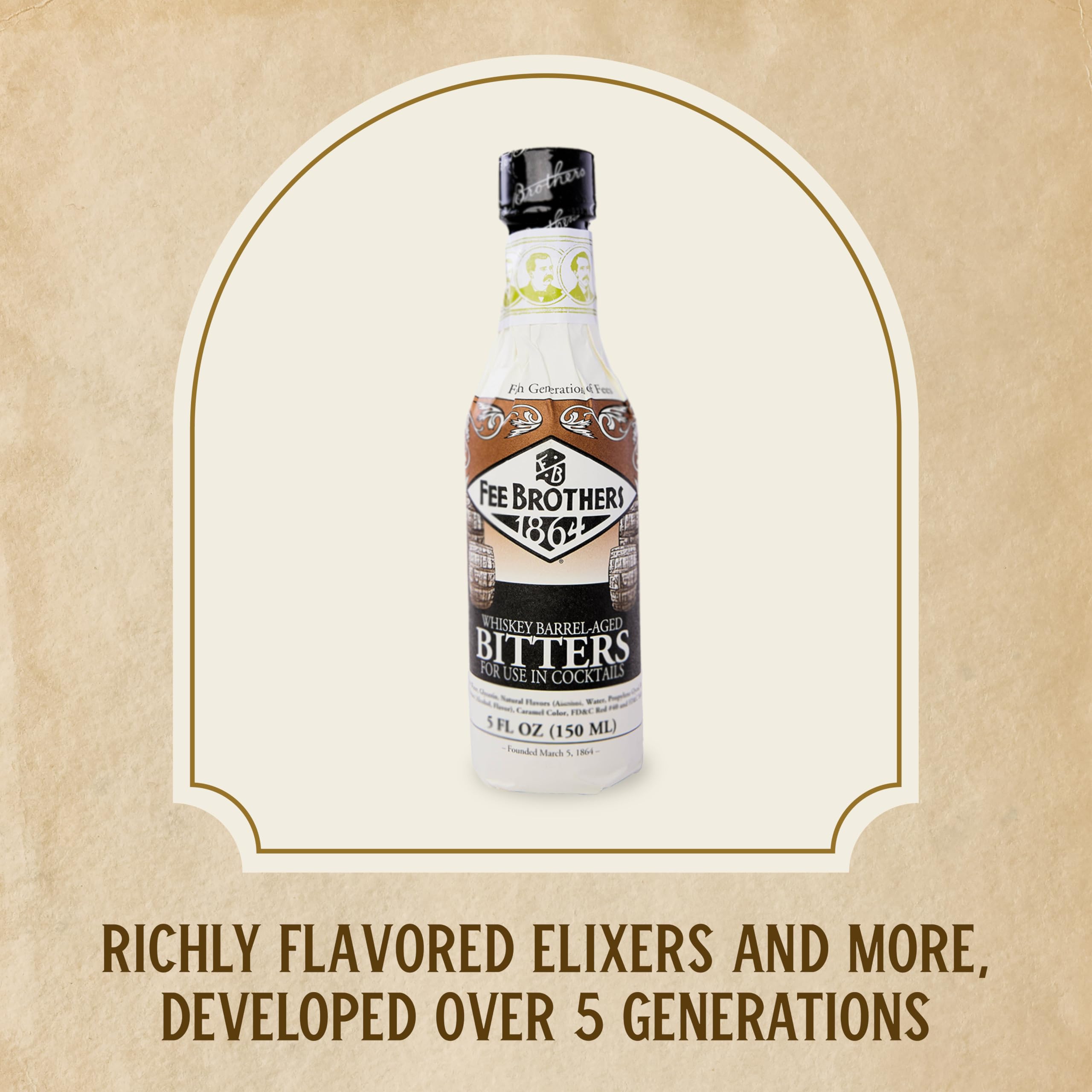 Fee Brothers Whiskey Barrel-Aged Bitters