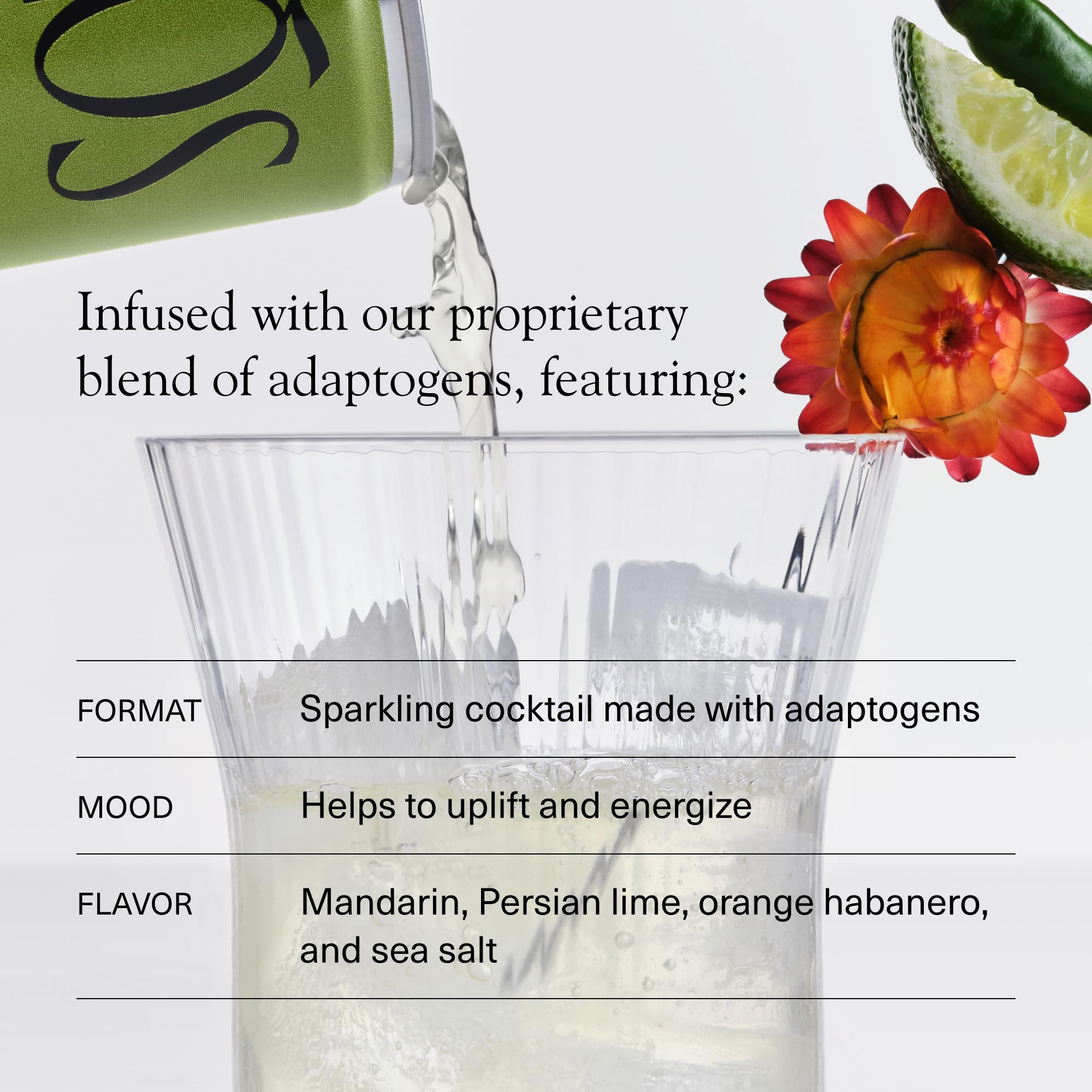 Aplós Arise Canned Chili Margarita Non-Alcoholic Cocktail