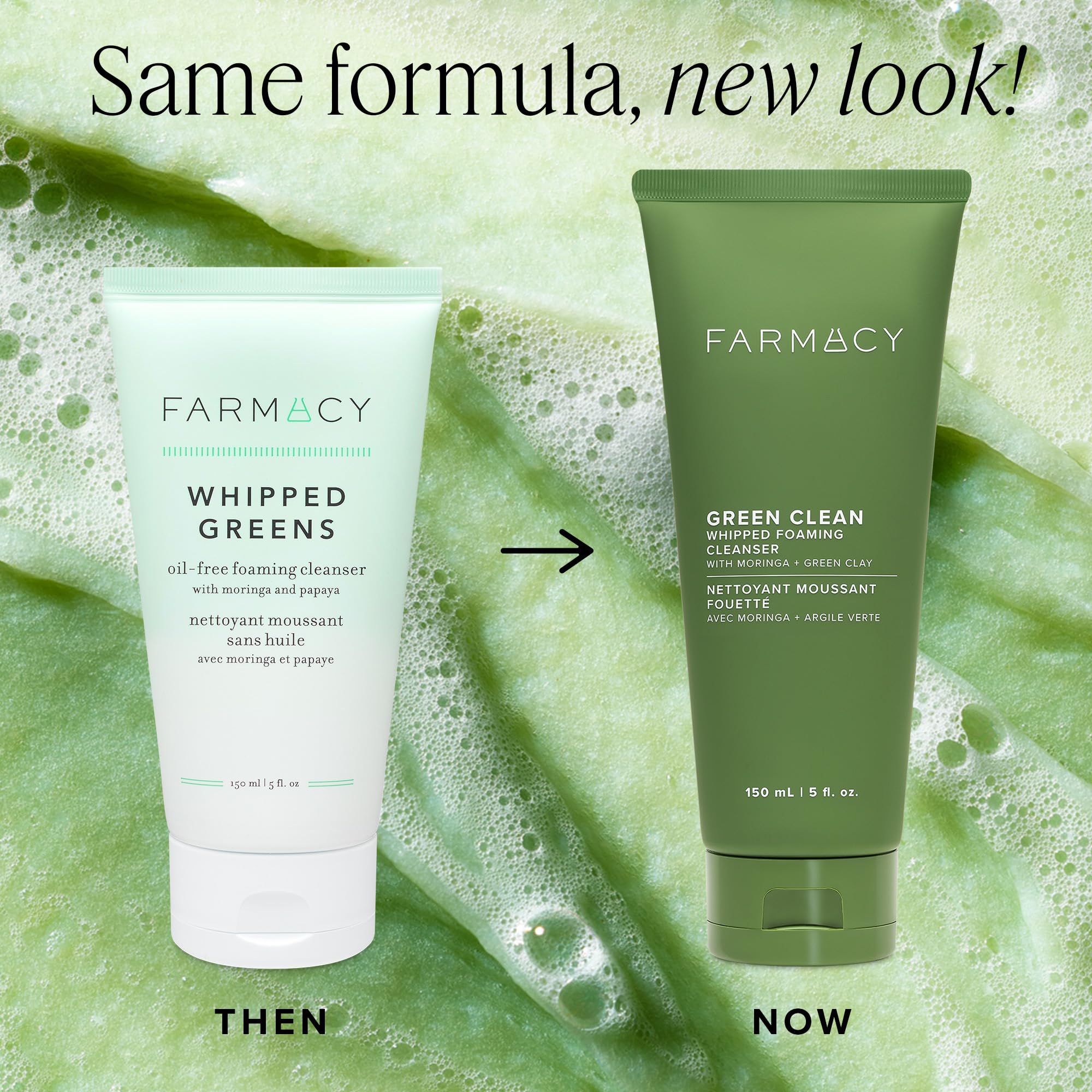 Farmacy Foaming Face Wash with Green Clay