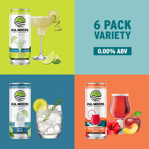 KUL MOCKS - Craft Mocktails Adventure Collection - Variety Pack (6pk)