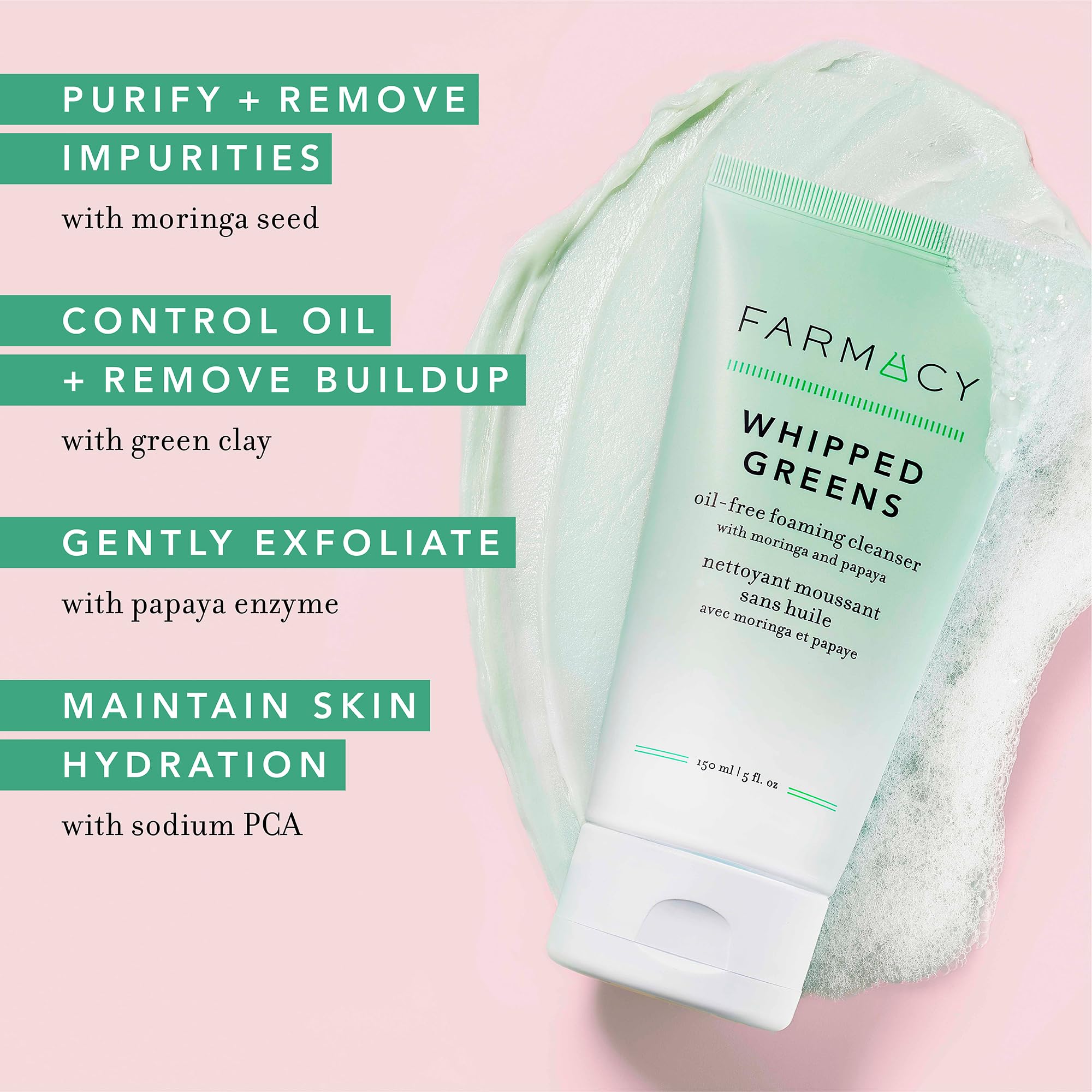 Farmacy Foaming Face Wash with moringa