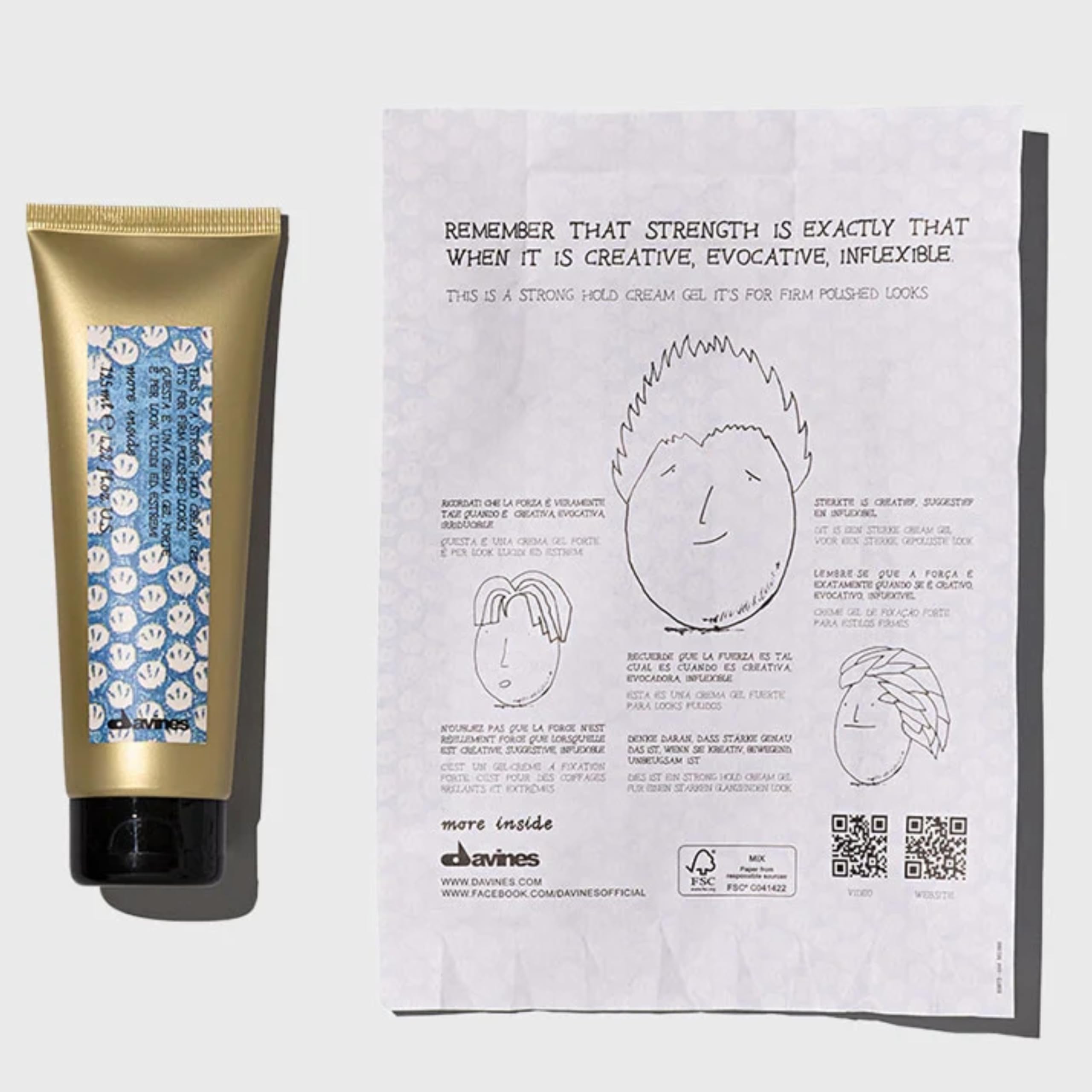 Davines This is a Strong Hold Cream Gel