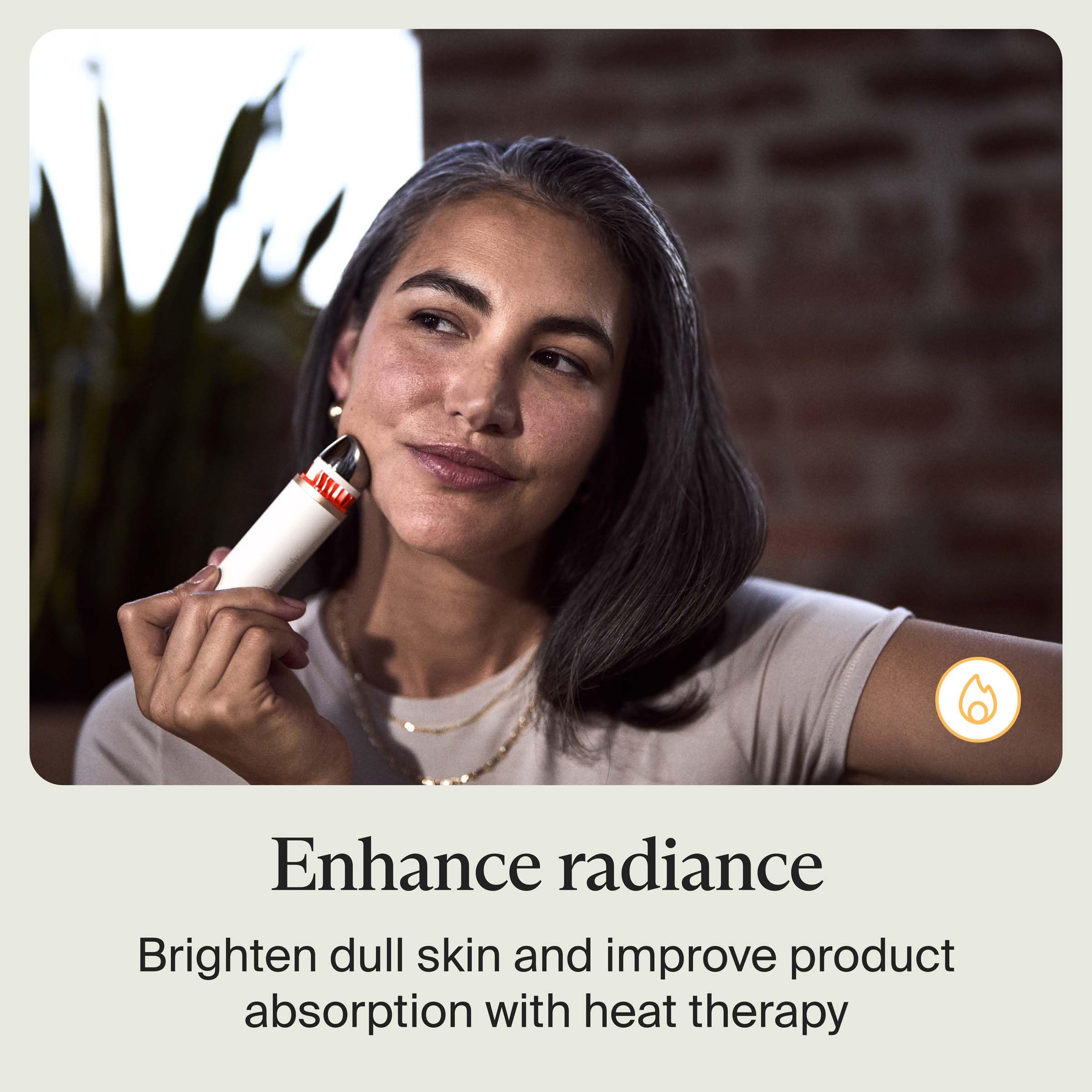 Therabody TheraFace Depuffing Wand – Cold and Heat Skincare Treatment