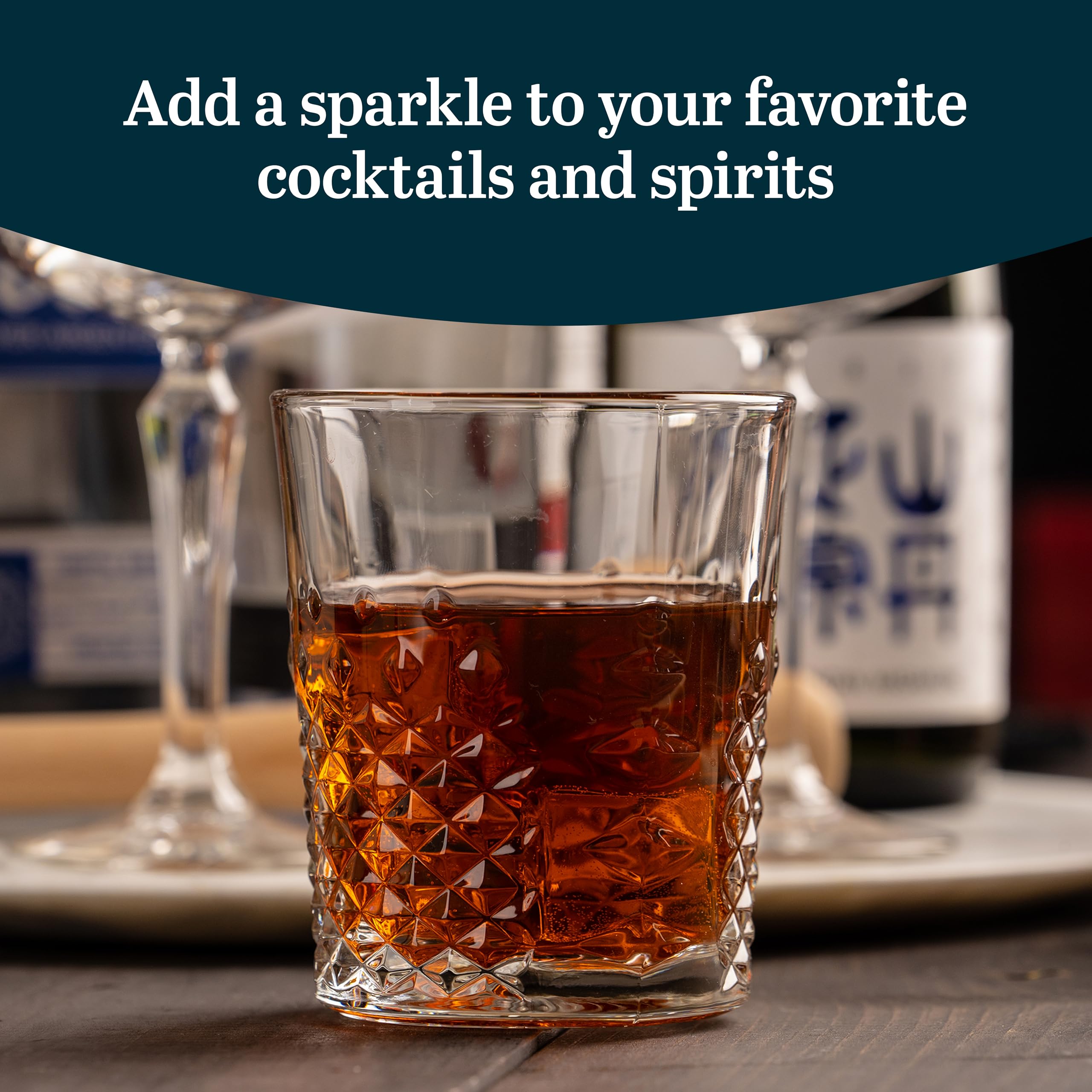 Libbey Carats Double Old Fashioned Glasses - Set of 4