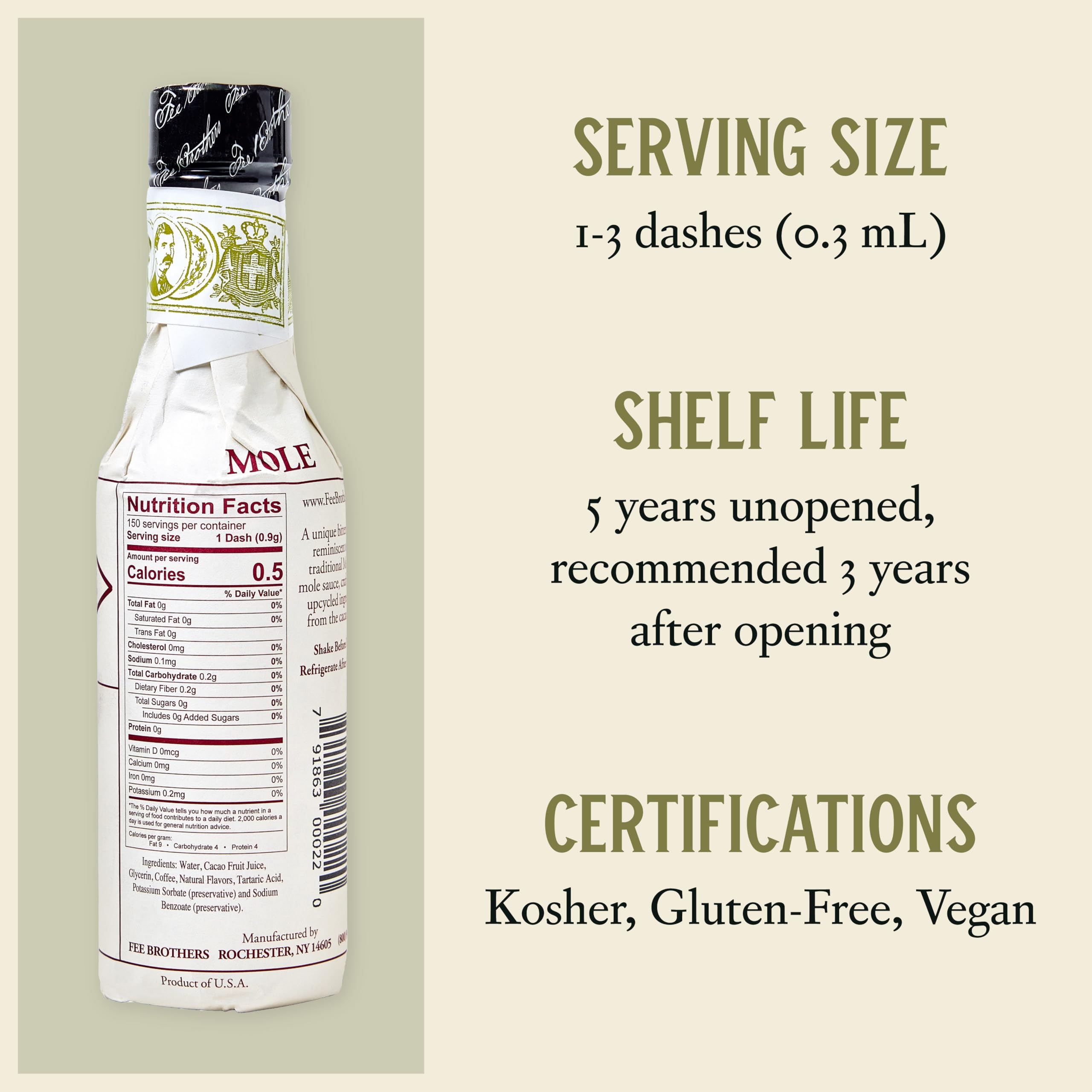 Fee Brothers Mole Cocktail Bitters