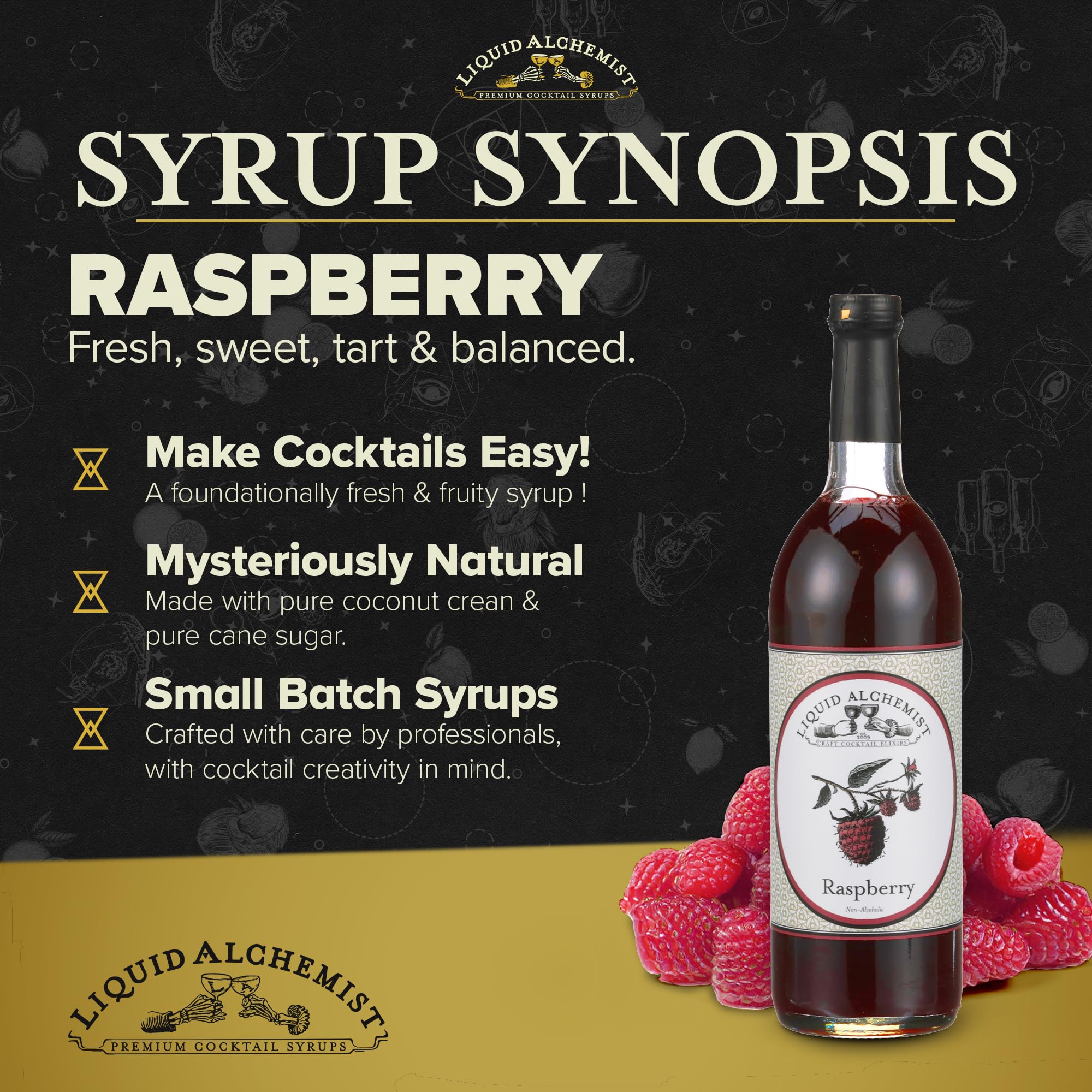 Liquid Alchemist Raspberry Syrup for Drinks