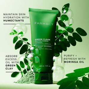 Farmacy Foaming Face Wash with Green Clay