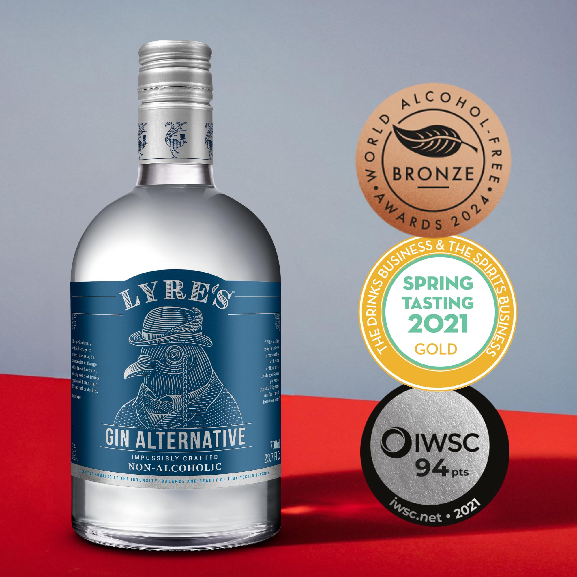 Lyre's Gin Alternative, Dry London Premium Non Alcoholic Spirits