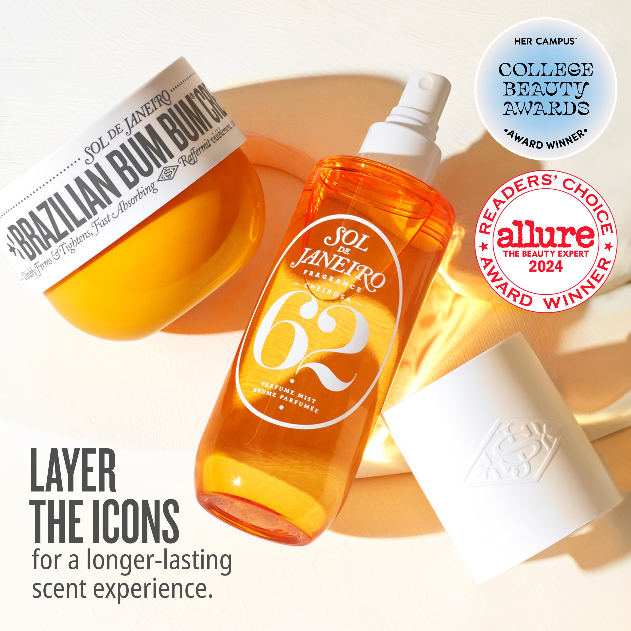 Sol de Janeiro Brazilian Crush Cheirosa '62 Hair & Body Fragrance Mist