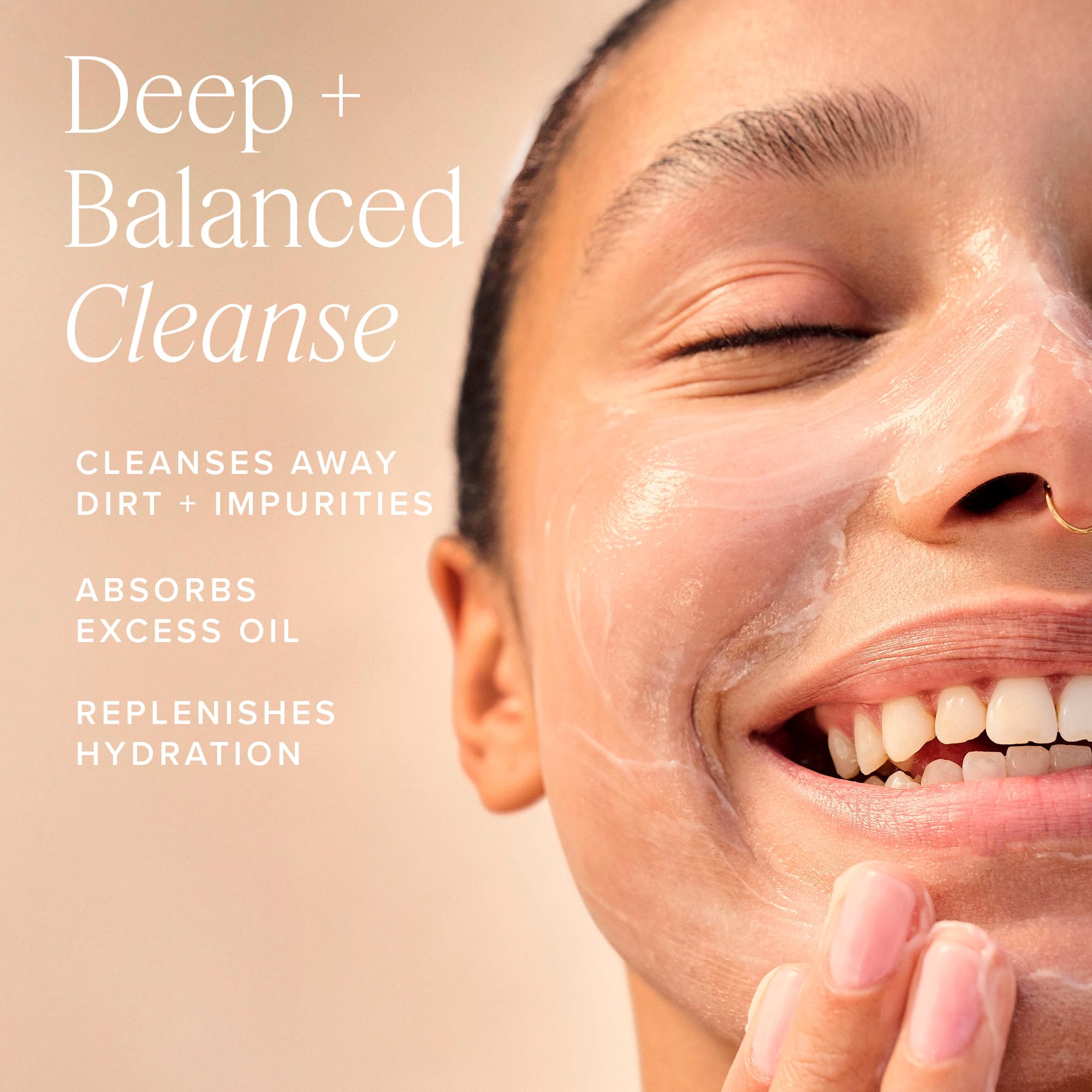 Farmacy Foaming Face Wash with Green Clay