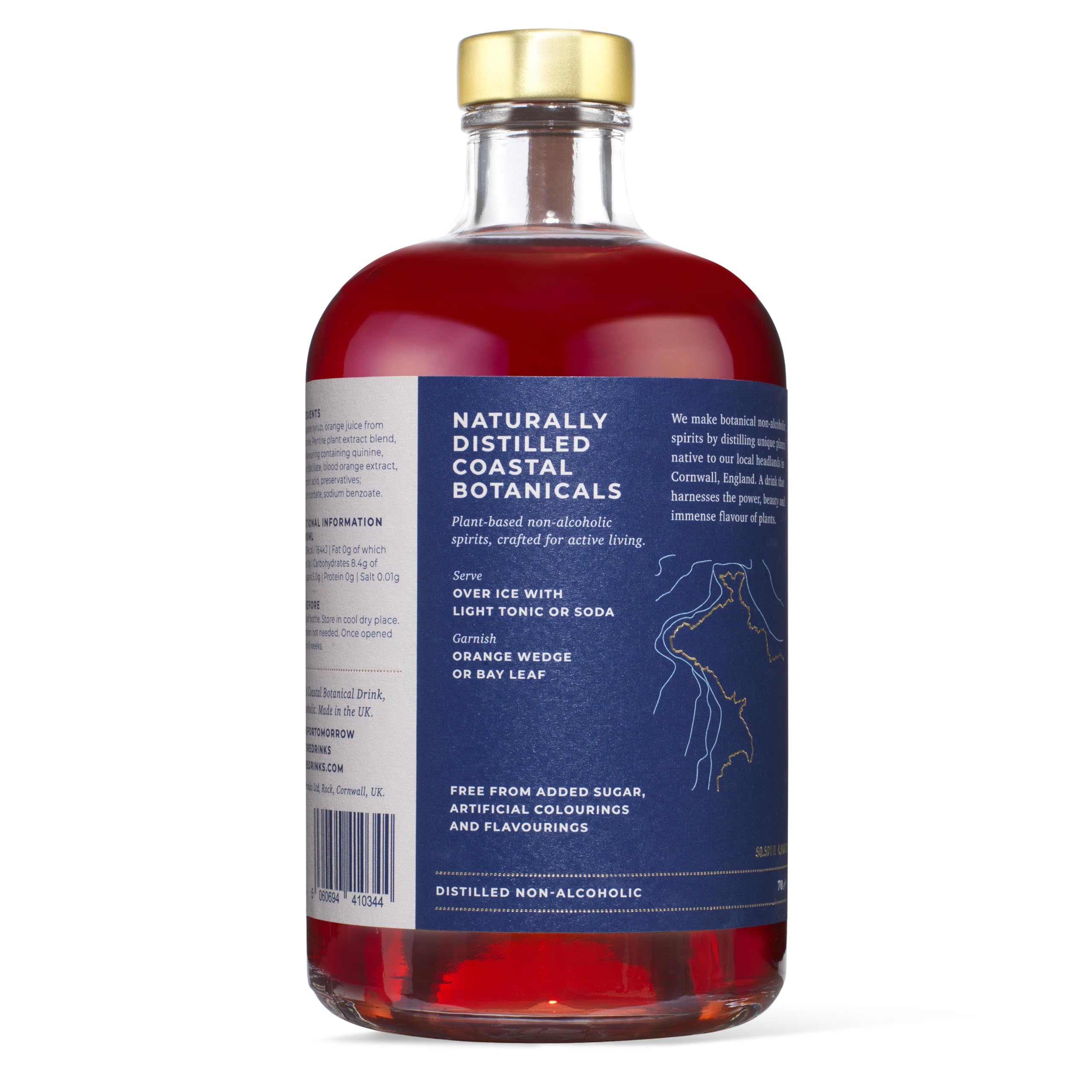 Pentire Coastal Spritz 70cl - Botanical Alcohol Free Aperitif