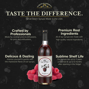 Liquid Alchemist Raspberry Syrup for Drinks