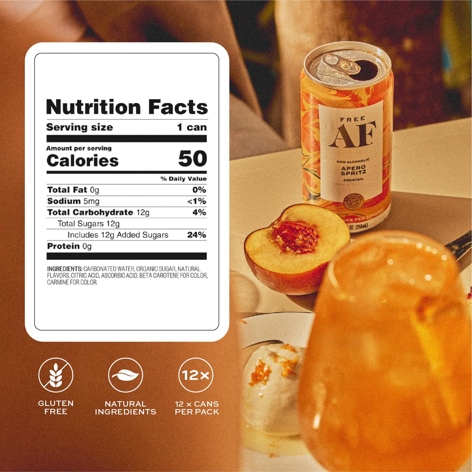 FREE AF Non-Alcoholic Drinks Apero Spritz