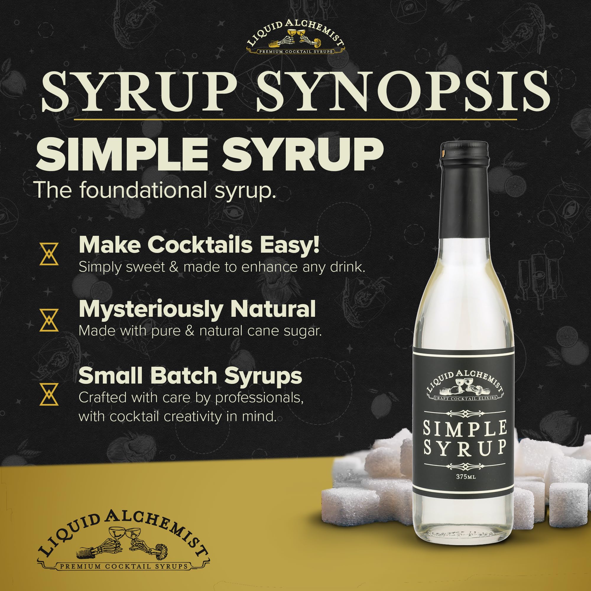 Liquid Alchemist Simple Syrup for Cocktails