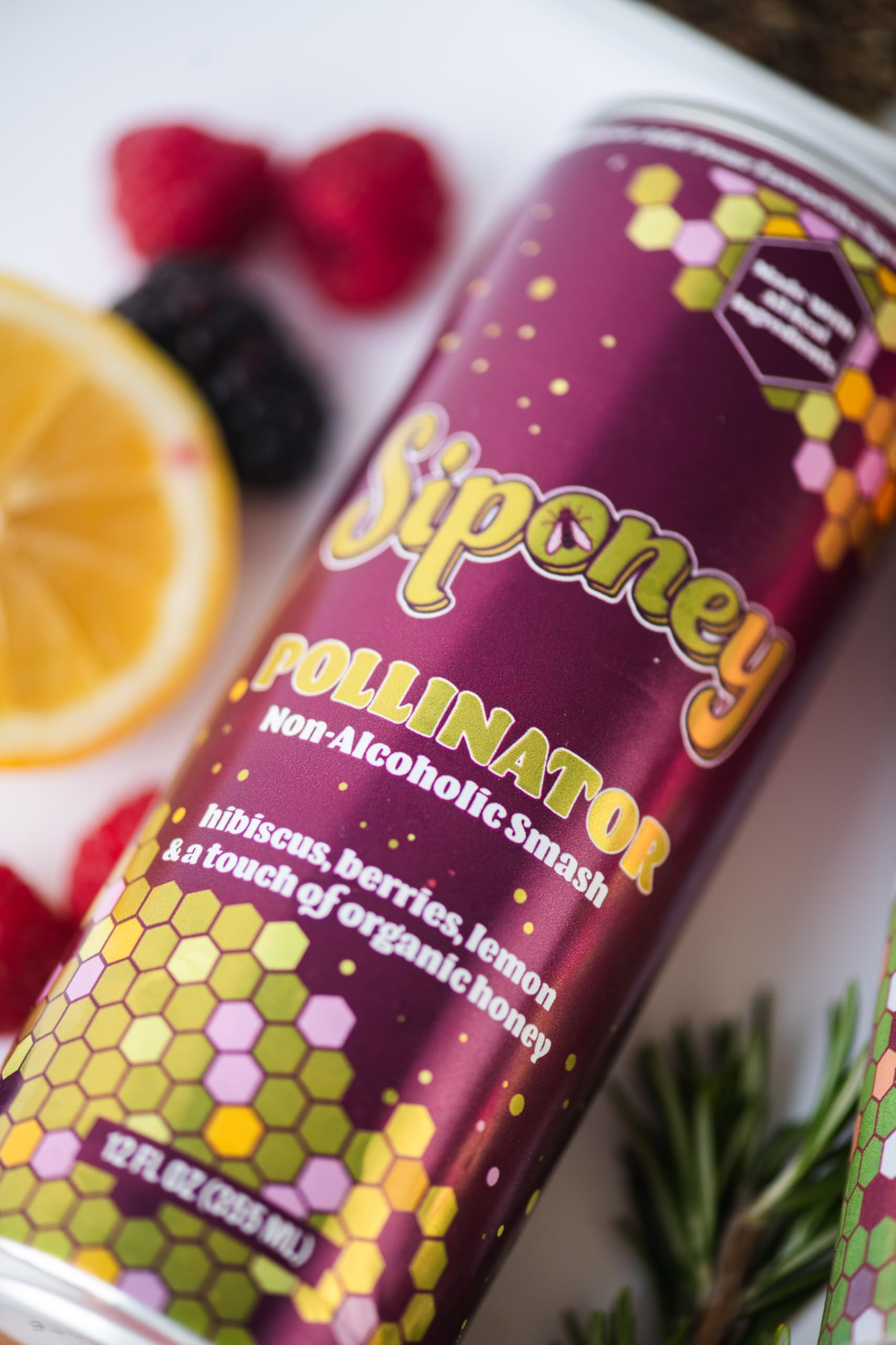 Siponey Pollinator Non-Alcoholic Smash Cocktail