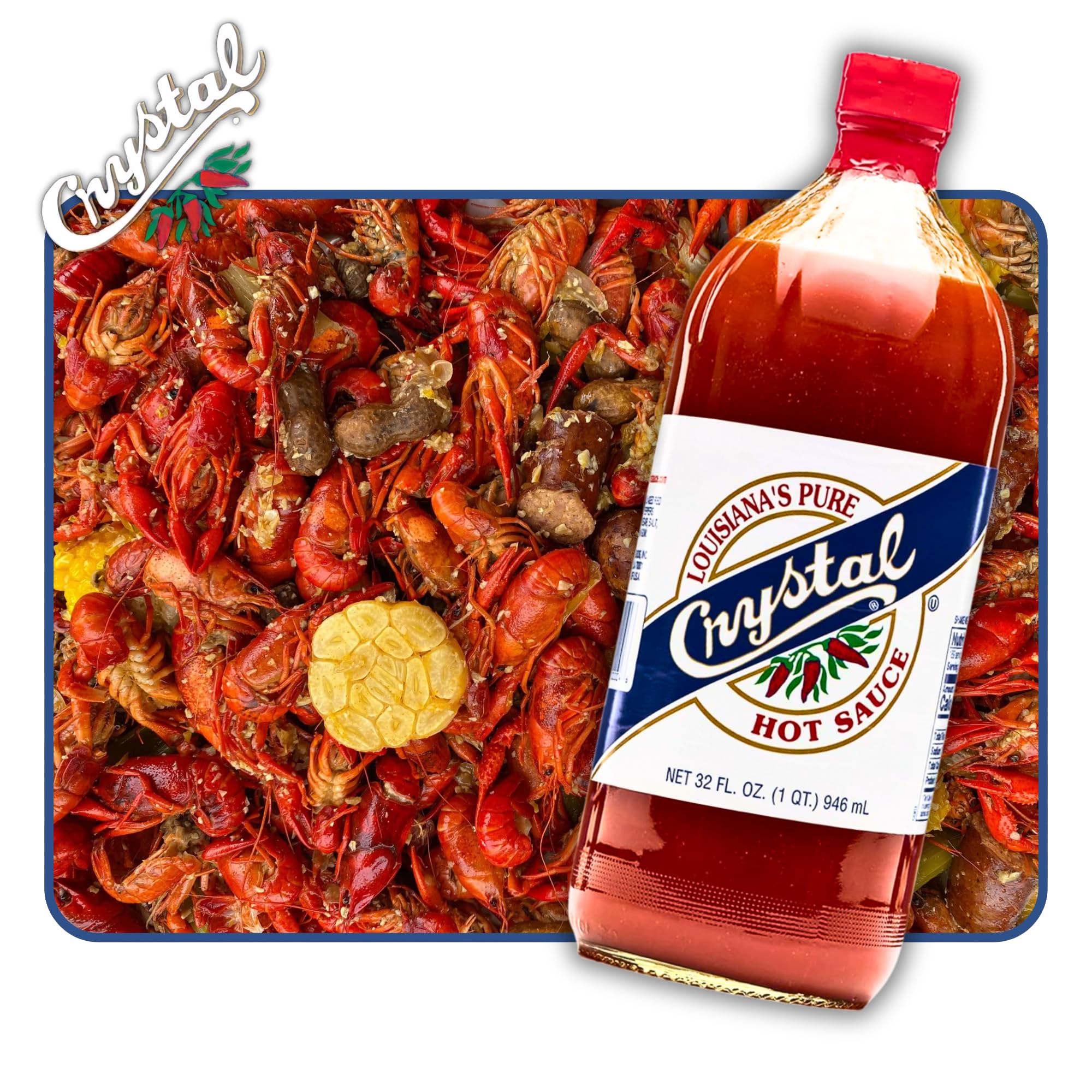 Crystal Louisiana's Pure Hot Sauce