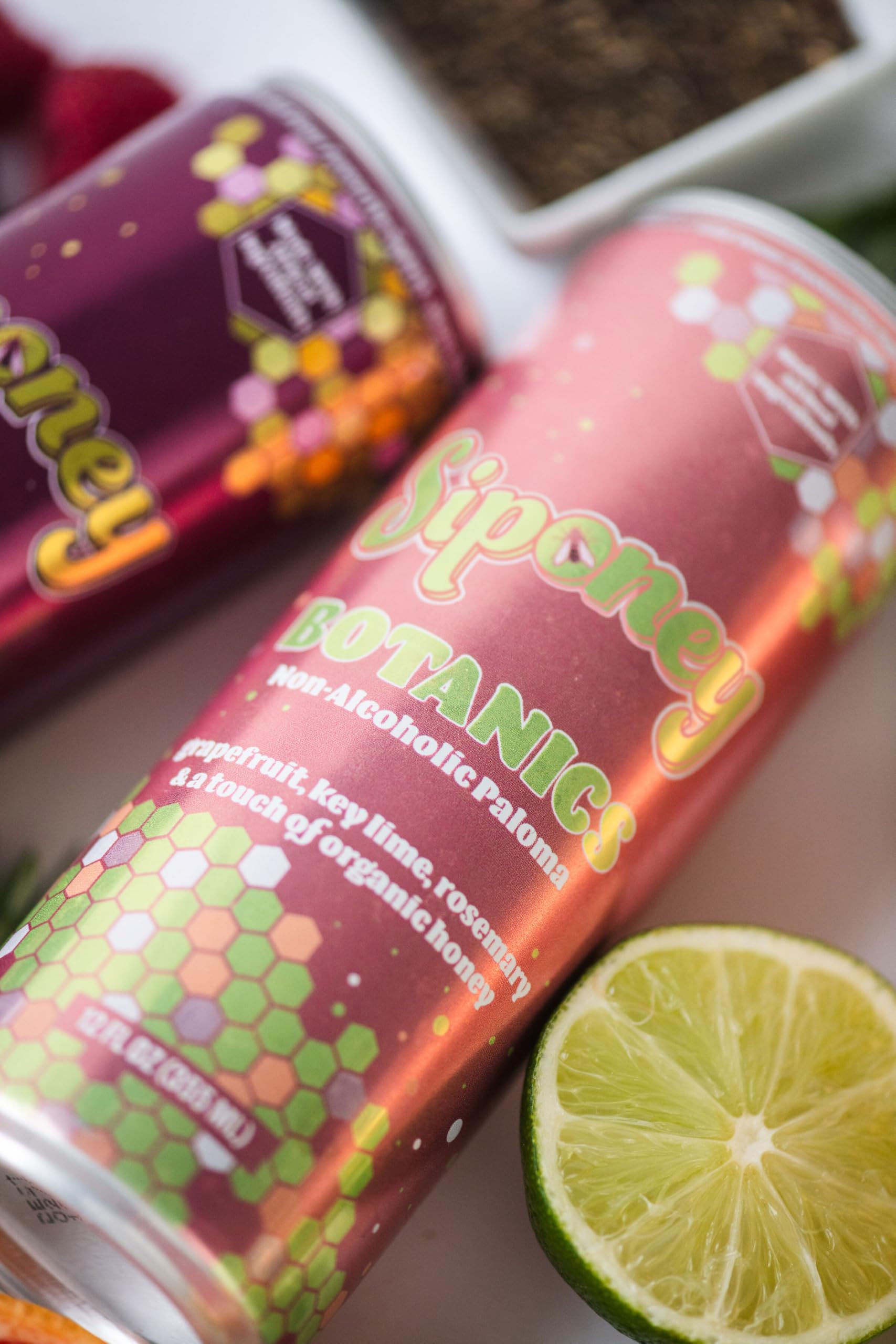 Siponey Botanics Non-Alcoholic Paloma Cocktail