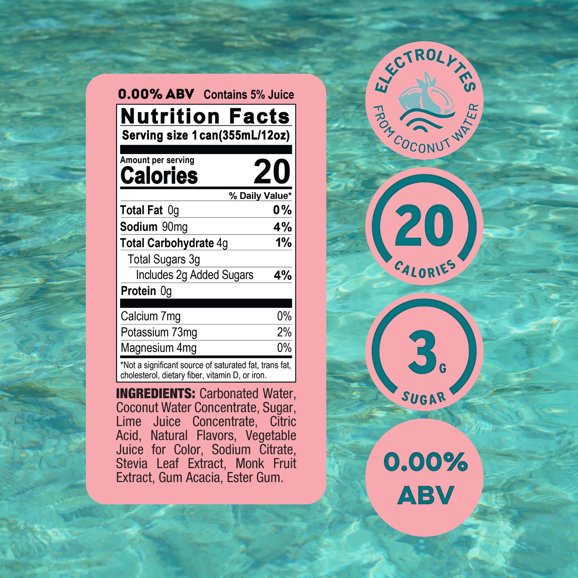 KUL MOCKS Mocktails Non-Alcoholic Drinks | Strawberry Margarita