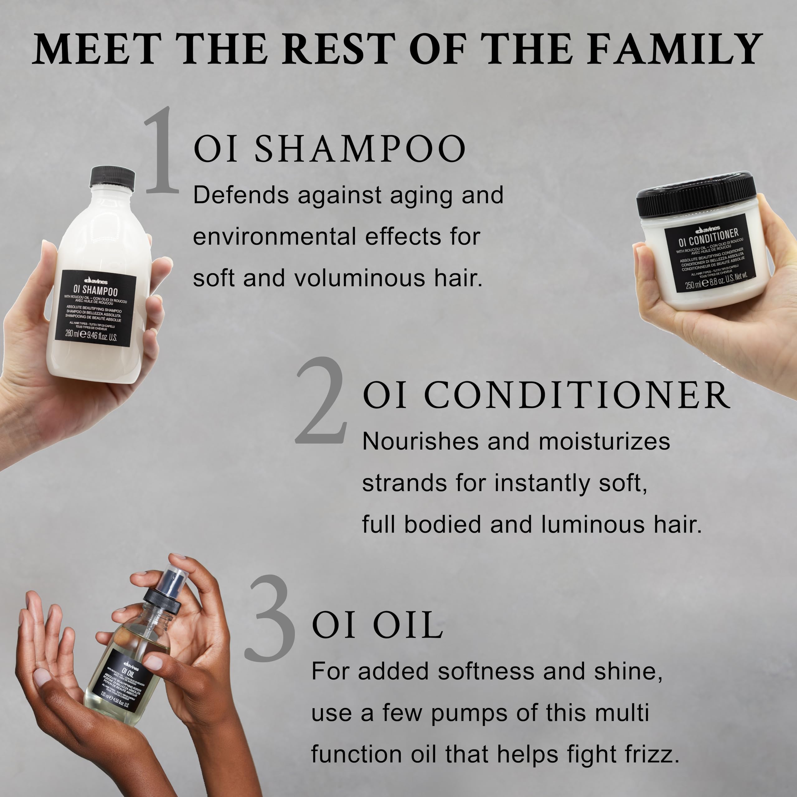 Davines OI Shampoo