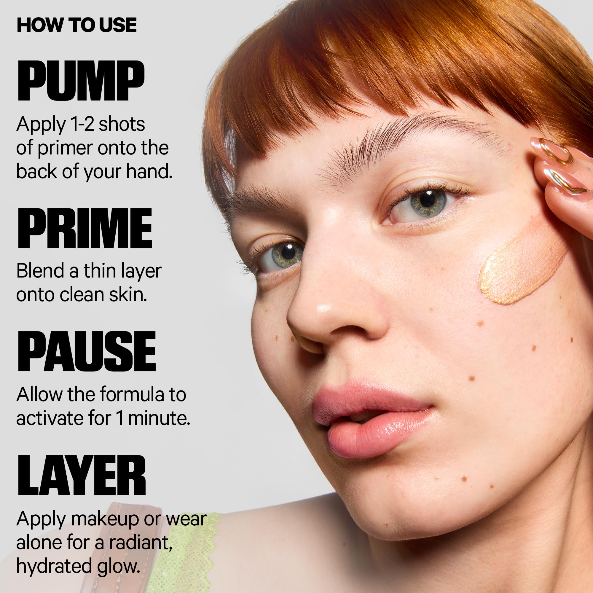 Milk Makeup Hydro Grip + Glow Primer with Hyaluronic Acid