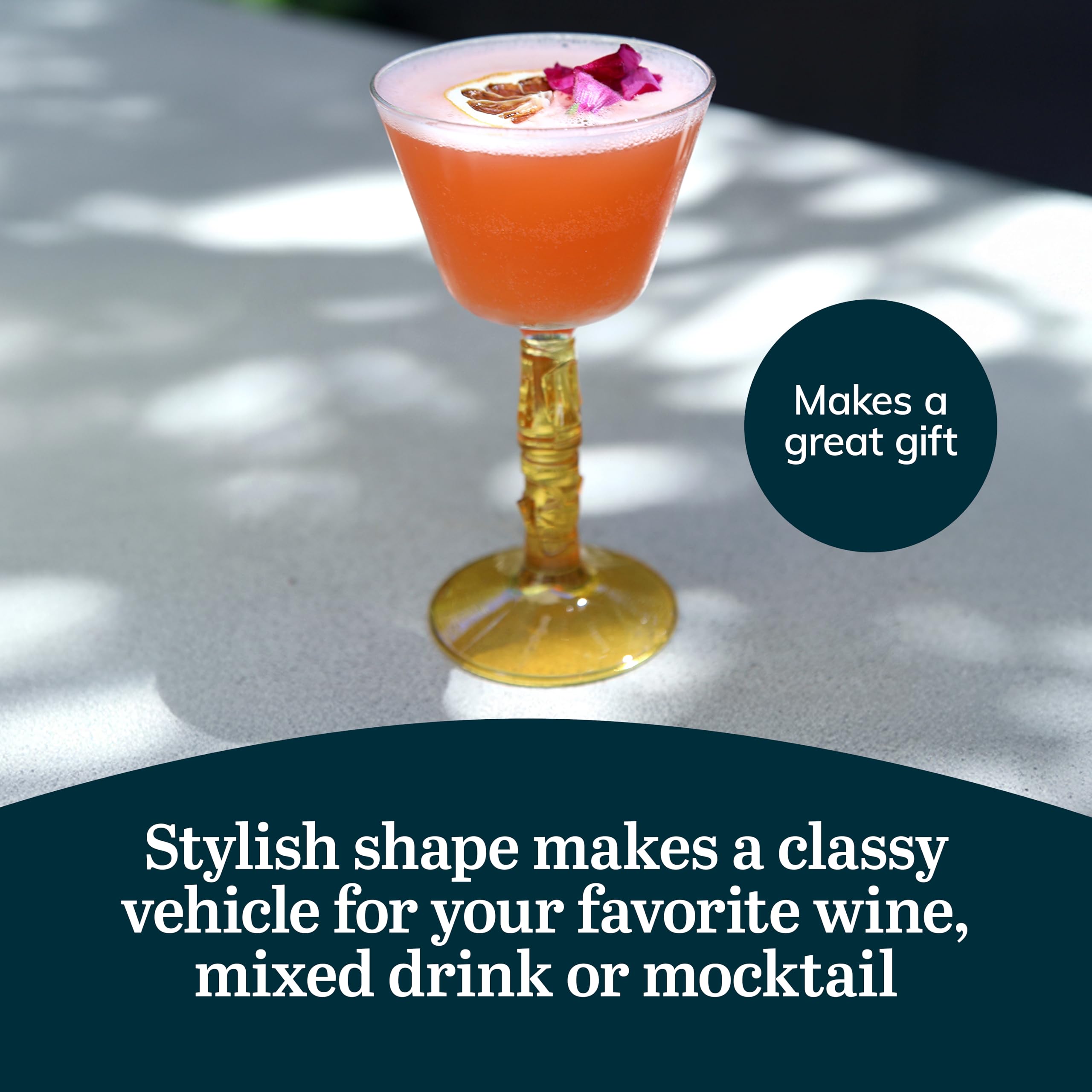 Libbey Tiki Mai Tai Glasses Set of 4